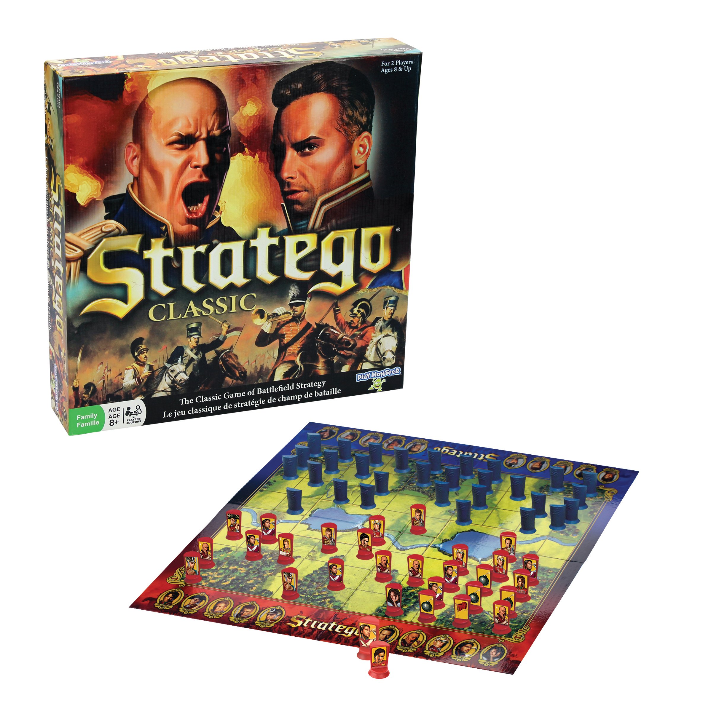 Foto 3 pulgar | Juego De Mesa Playmonster Stratego Classic Para Niños Mayores De 8 Años - Venta Internacional.