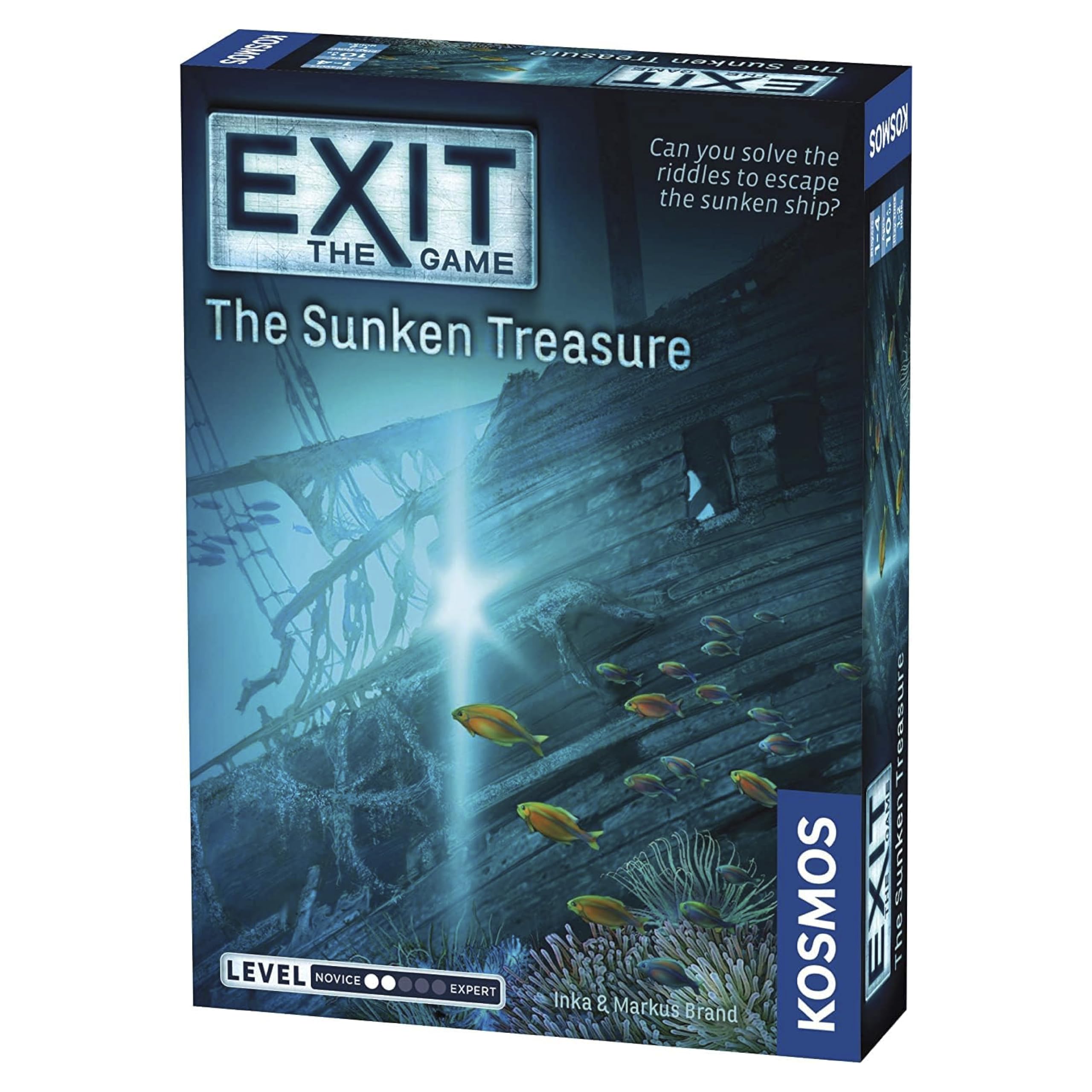 Juego de Escape The Sunken Treasure Thames & Kosmos Para 1 a 4 Jugadores - Venta Internacional