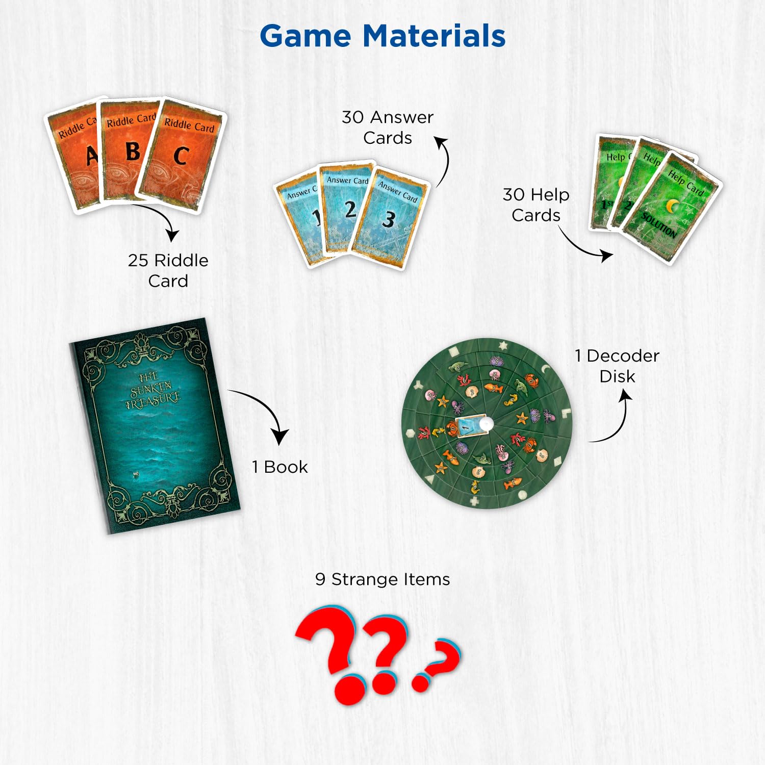 Foto 4 pulgar | Juego de Escape The Sunken Treasure Thames & Kosmos Para 1 a 4 Jugadores - Venta Internacional