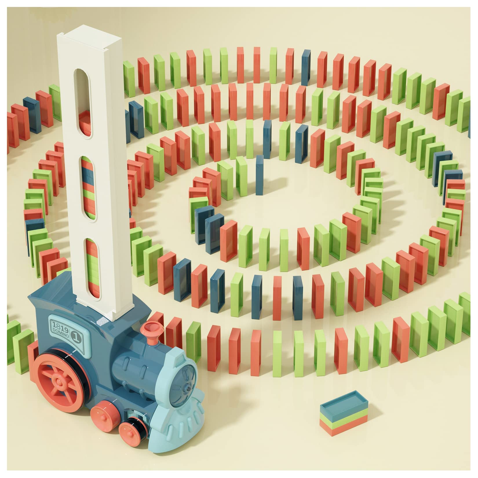 Foto 2 pulgar | Juguete Prephy De Domino Train, 180 Unidades, Apilable Automáticamente Durante Más De 3 Años - Venta Internacional.