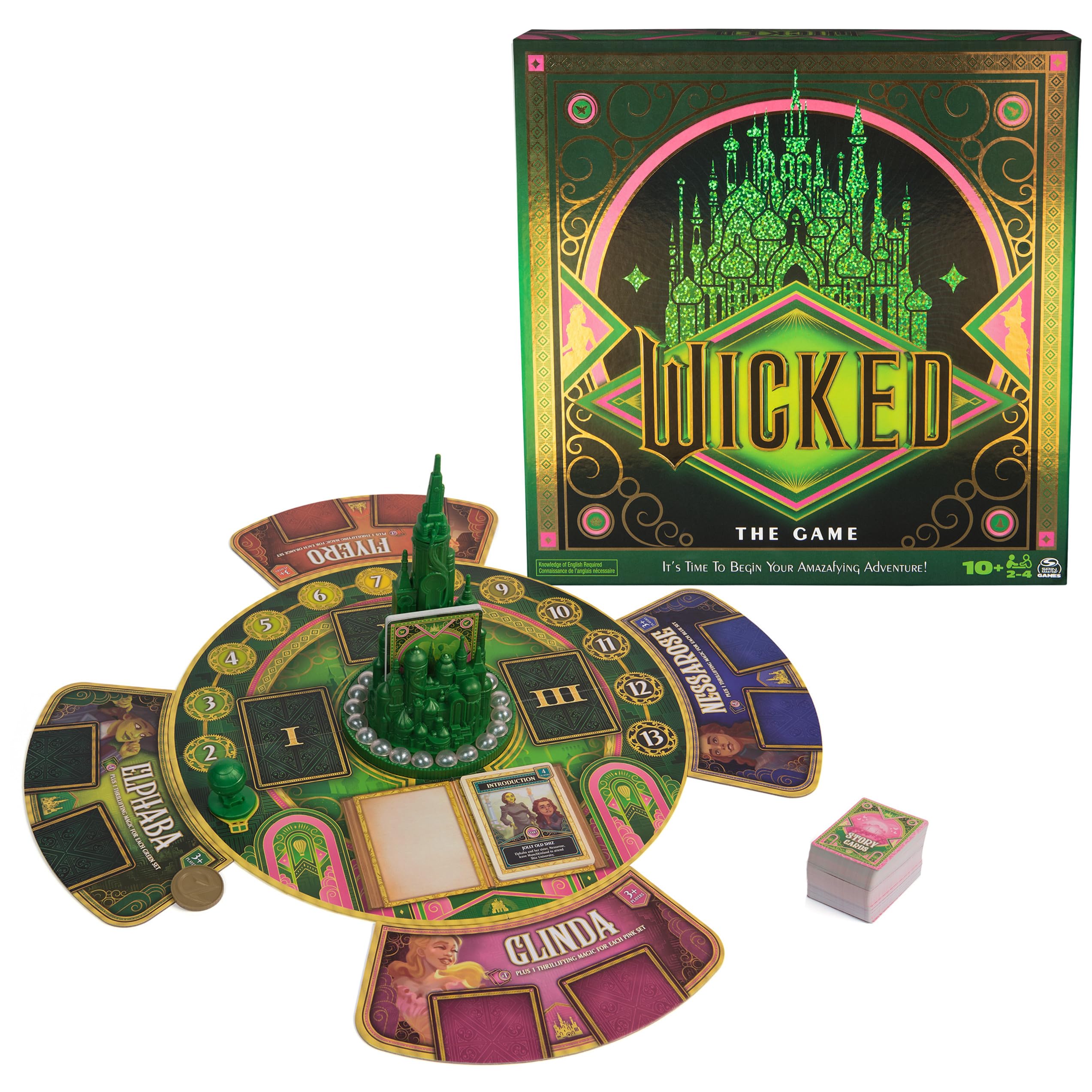 Juego De Mesa Spin Master Games Wicked The Game Para Niños Mayores De 10 Años - Venta Internacional.