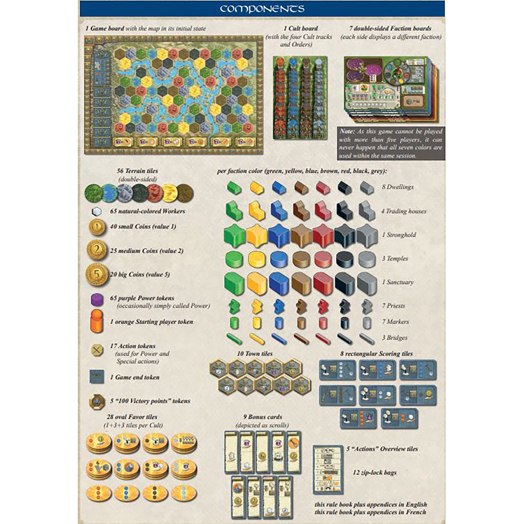 Foto 7 pulgar | Juego De Mesa Capstone Games Terra Mystica Para 2-5 Jugadores - Venta Internacional.