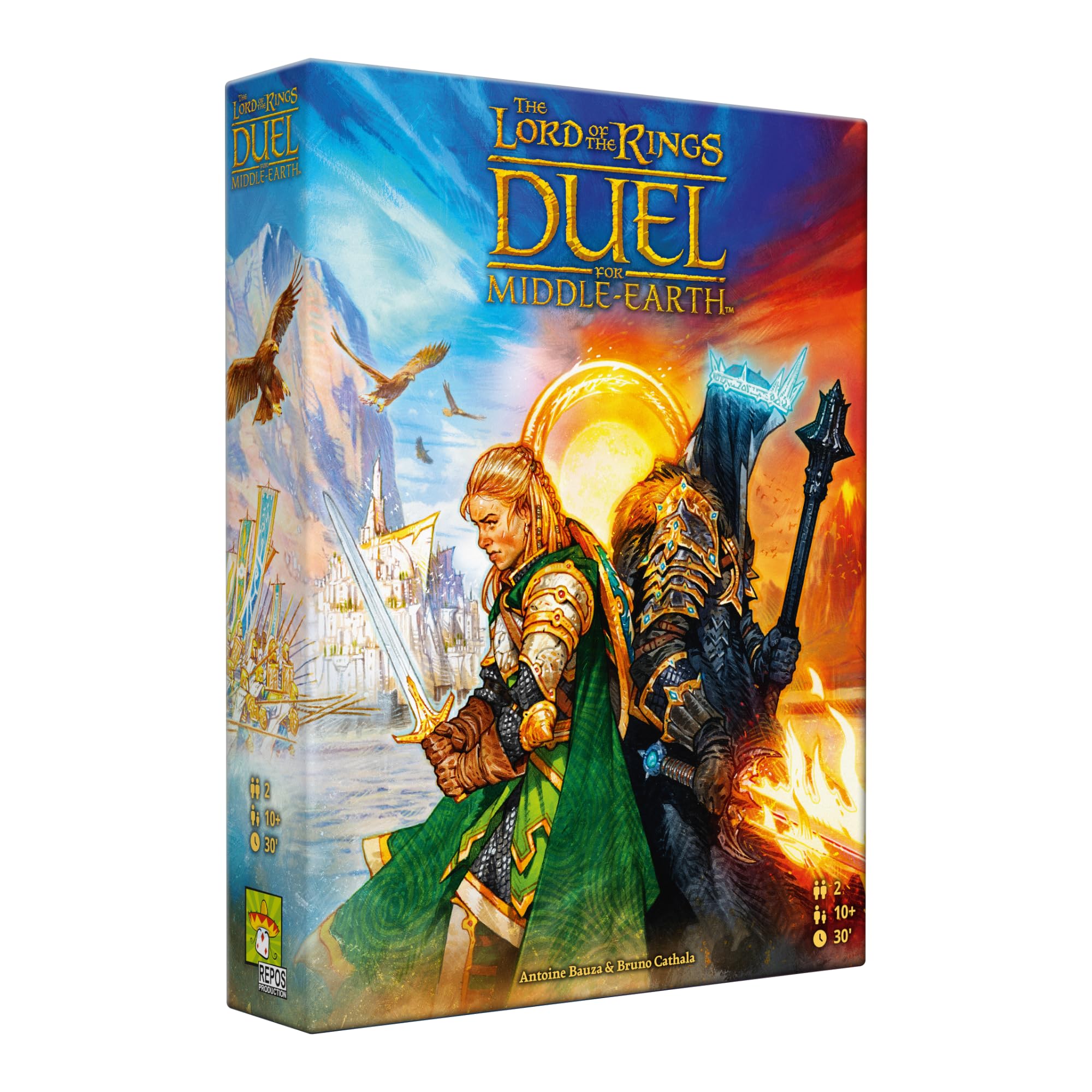 Producción De Repositorios De Juegos De Mesa El Señor De Los Anillos: Duel - Venta Internacional.