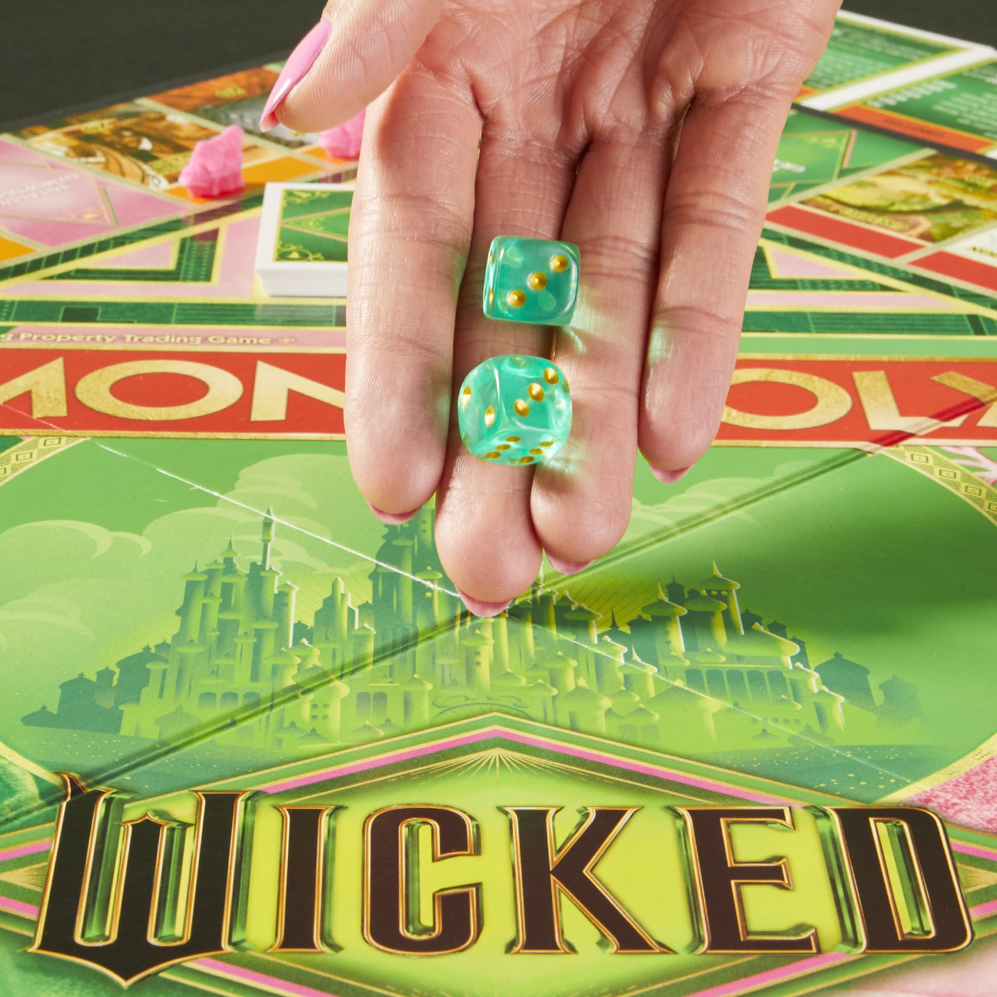 Foto 4 pulgar | Juego De Mesa Monopoly Wicked Edition | Inspirado En La Película - Venta Internacional.