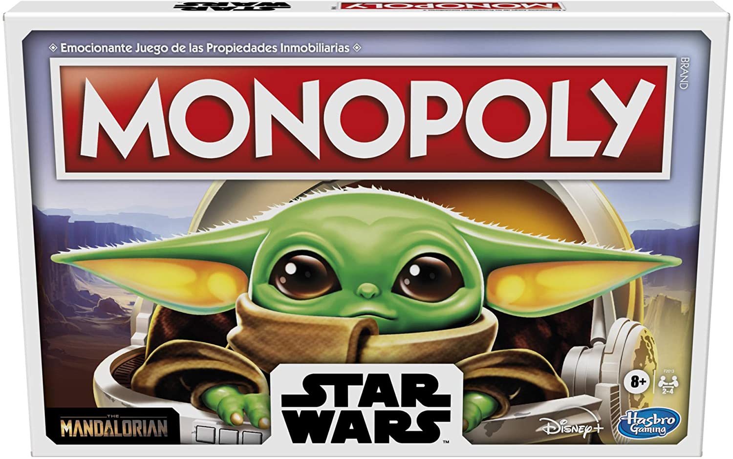 Foto 2 pulgar | Monopoly Star Wars Yoda Mandalorian