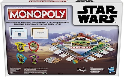 Foto 4 | Monopoly Star Wars Yoda Mandalorian