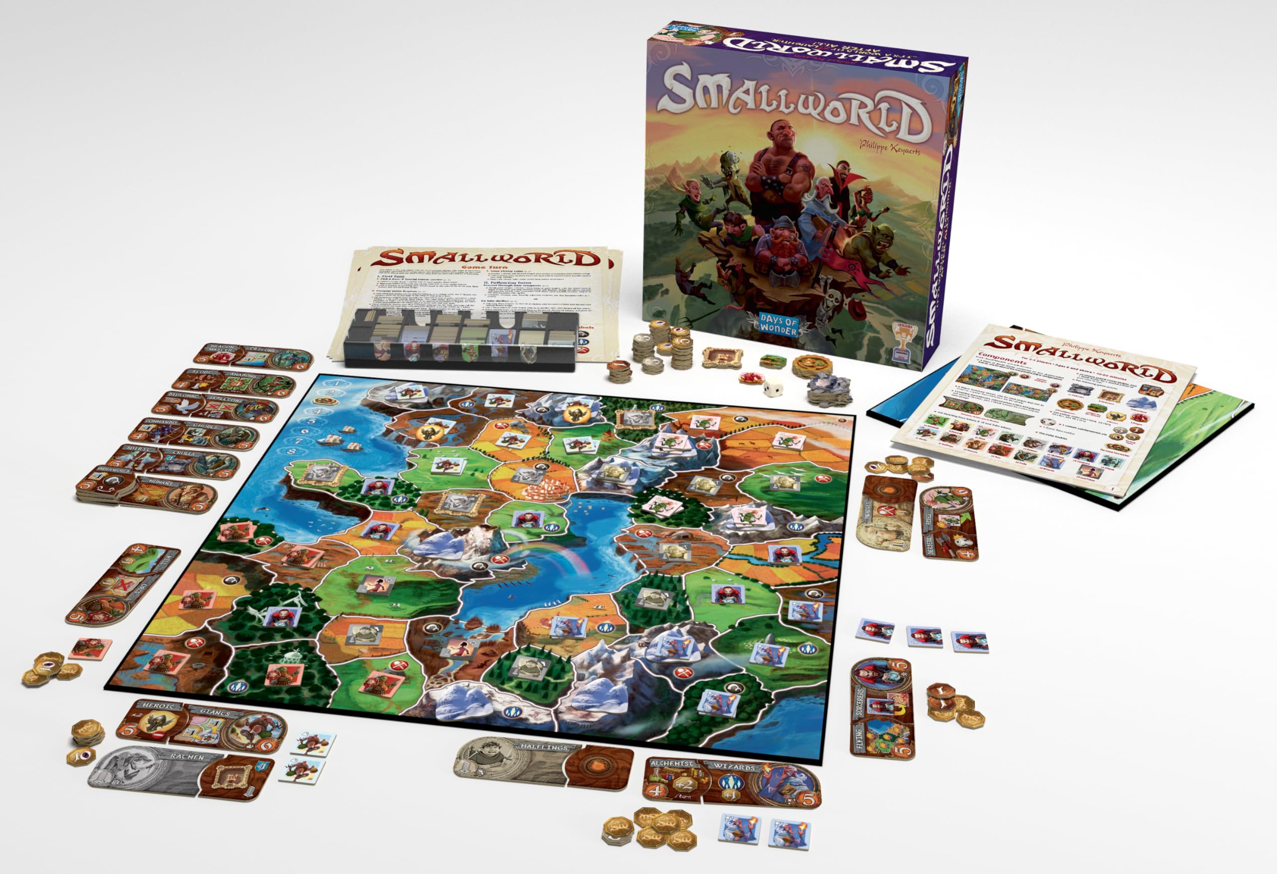 Foto 2 | Juego De Mesa Days Of Wonder Small World Fantasy Para Mayores De 8 Años - Venta Internacional.