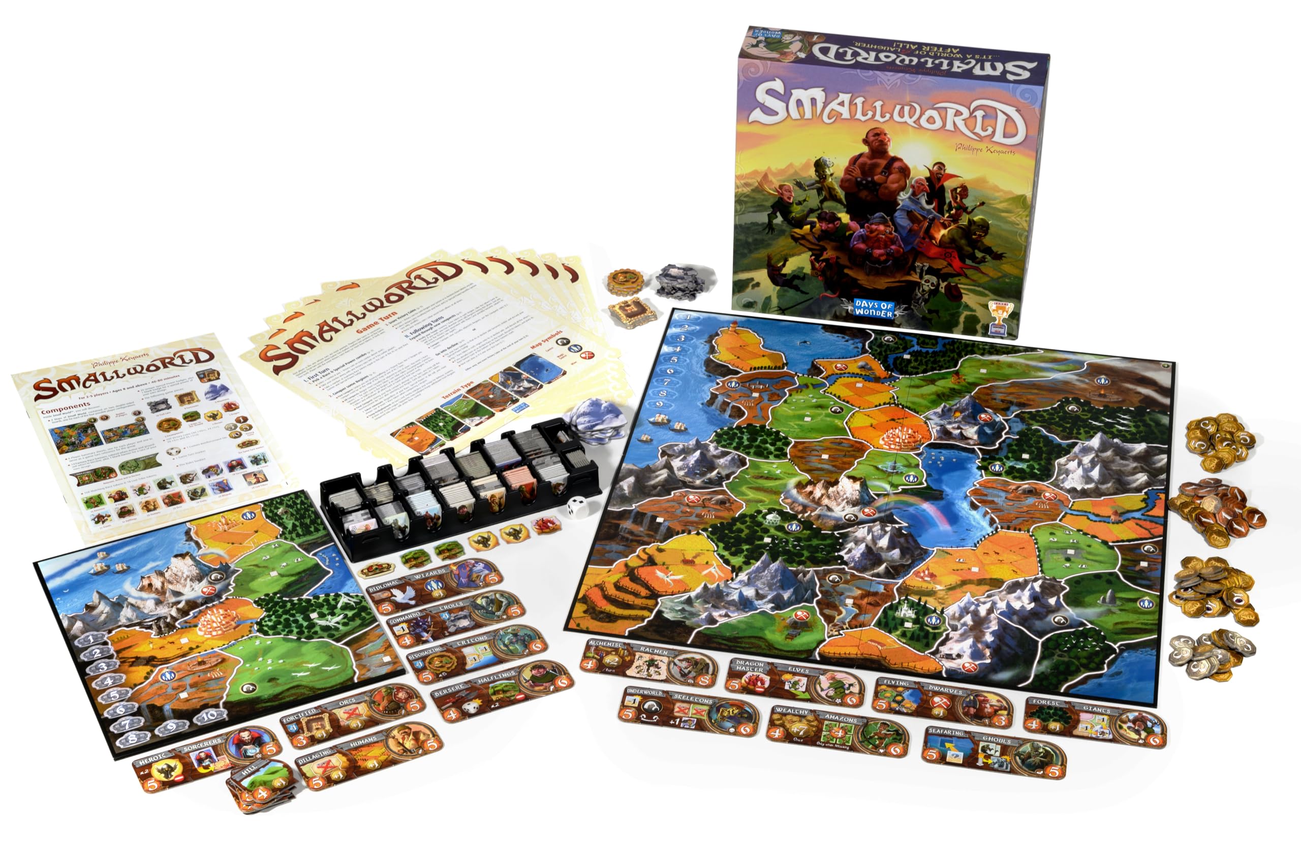 Foto 4 pulgar | Juego De Mesa Days Of Wonder Small World Fantasy Para Mayores De 8 Años - Venta Internacional.