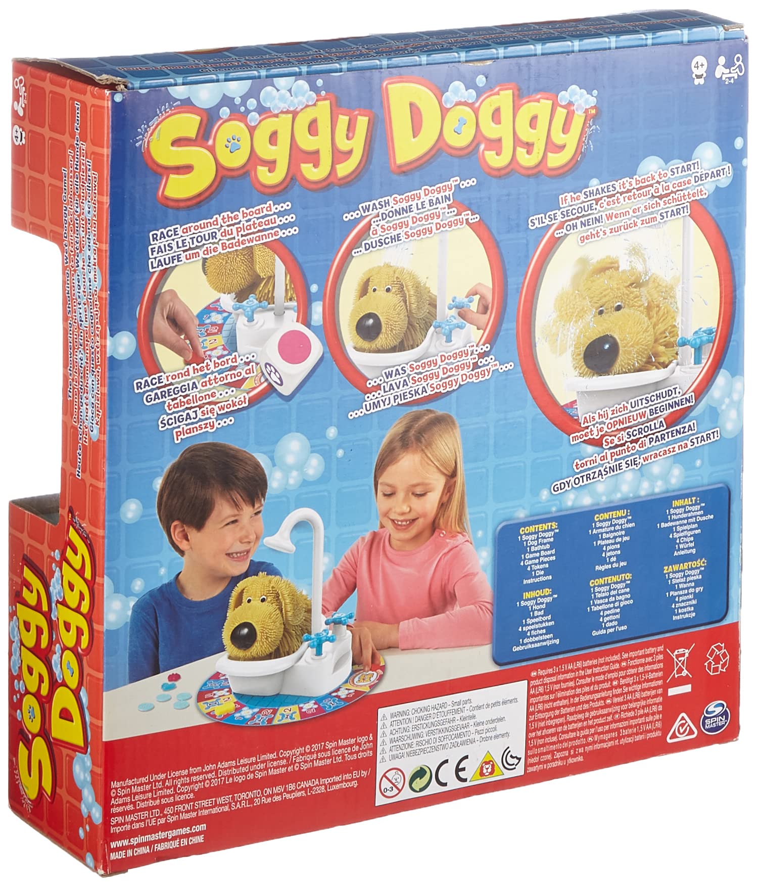 Foto 3 pulgar | Game Spin Master Soggy Doggy Para Niños De 4 Años En Adelante - Venta Internacional.