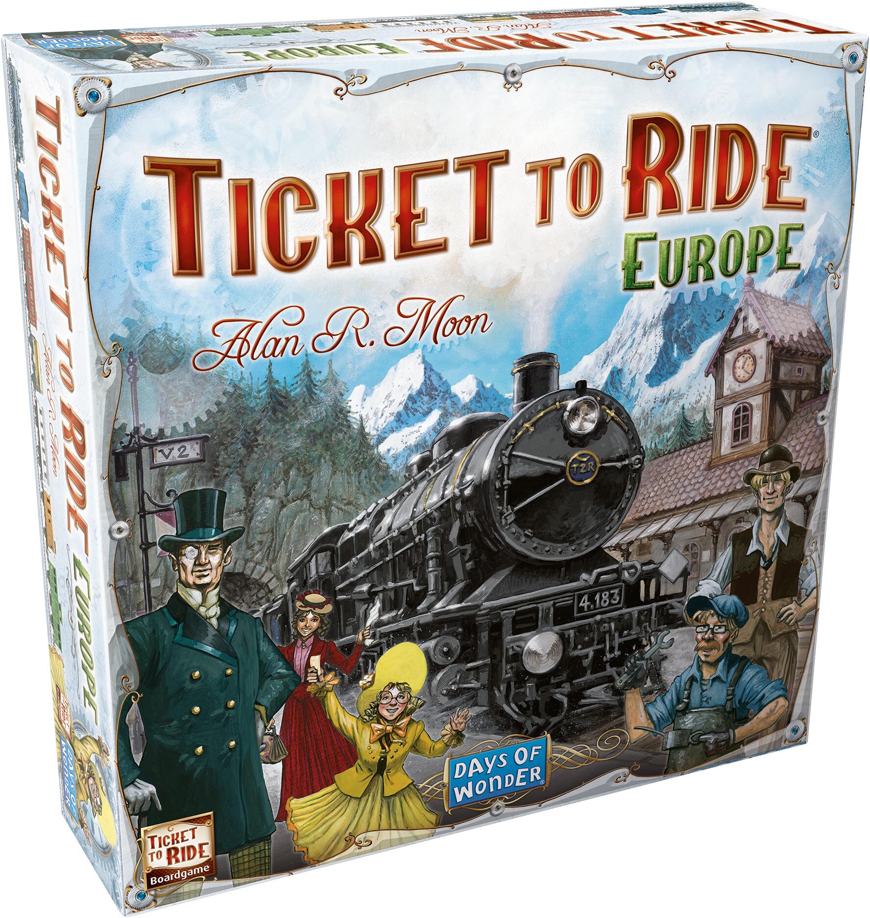 Foto 2 pulgar | Juego De Mesa Ticket To Ride Europe | Train Route-building S - Venta Internacional.