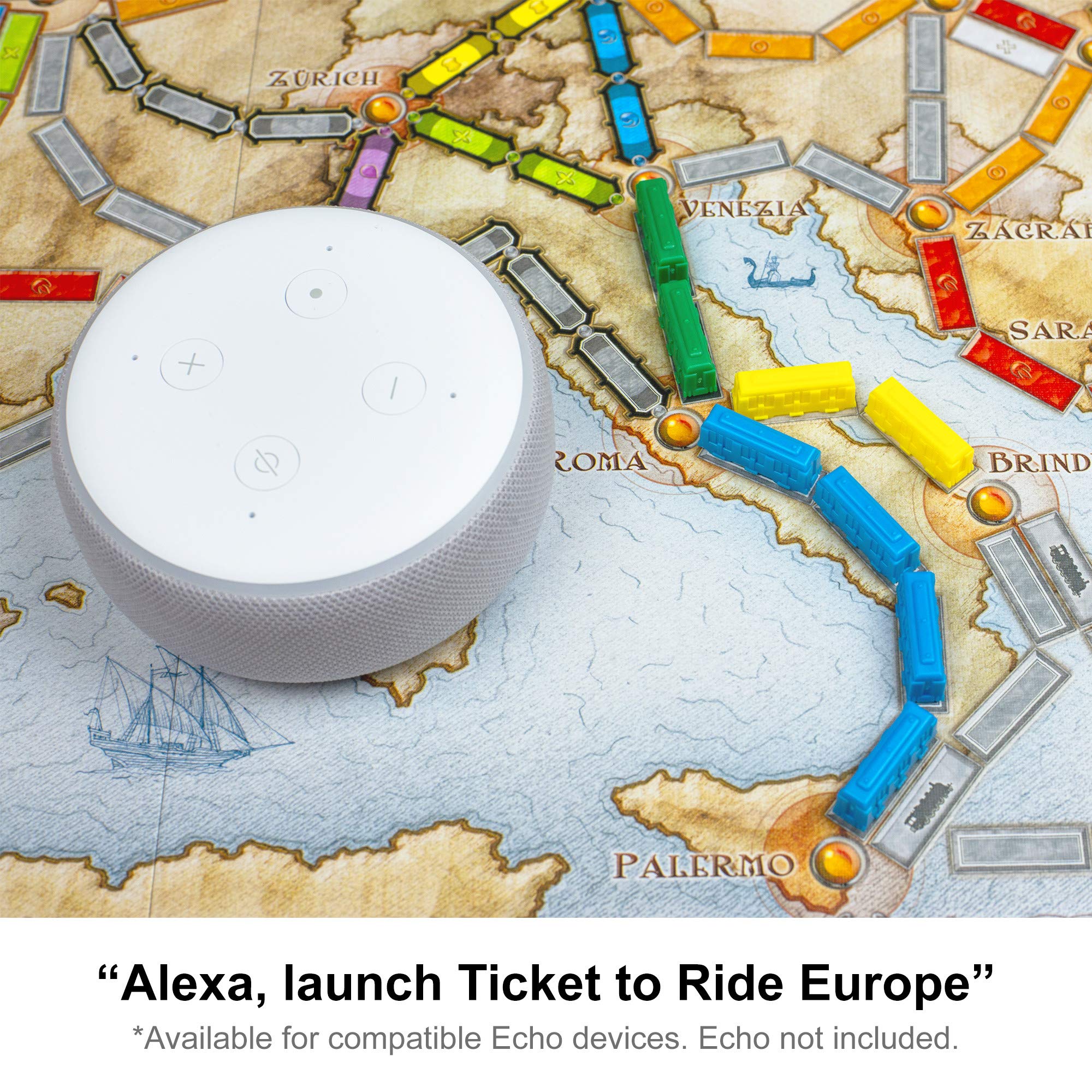 Foto 4 pulgar | Juego De Mesa Ticket To Ride Europe | Train Route-building S - Venta Internacional.