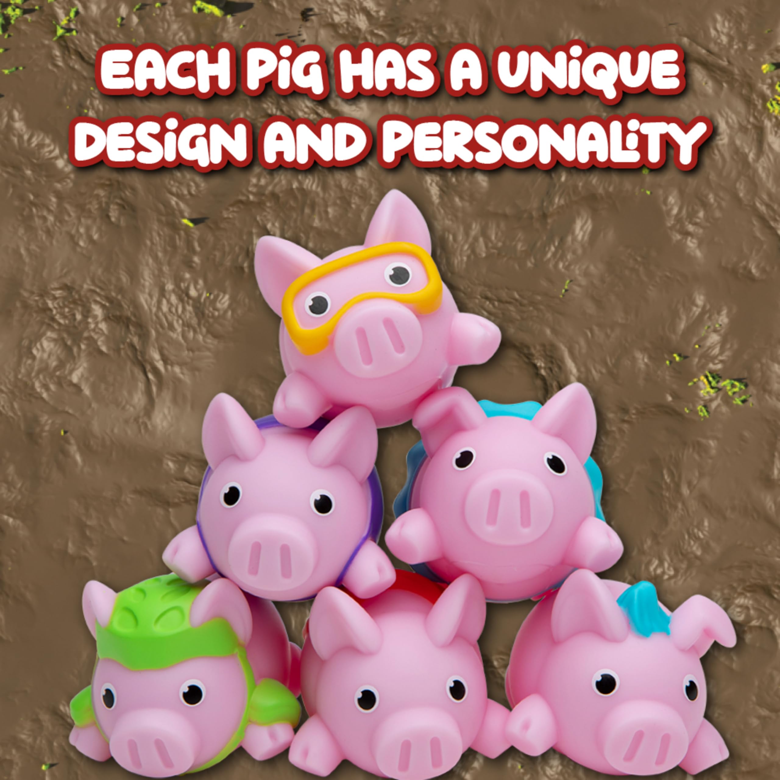 Foto 7 pulgar | Juego De Mesa Playmonster Pigs On Trampolines Family 6+ Years - Venta Internacional.