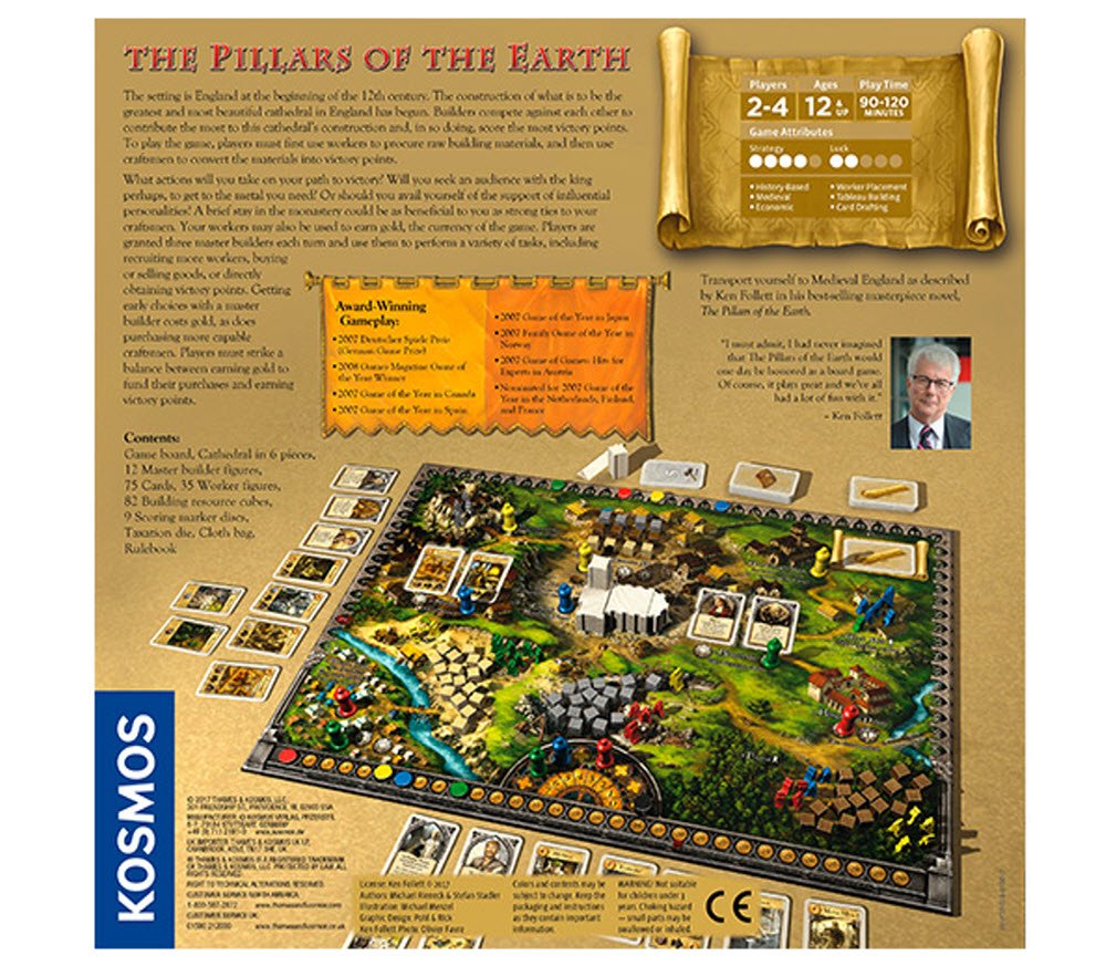 Foto 5 pulgar | Juego De Mesa Thames & Kosmos Kingsbridge Los Pilares De La Tierra - Venta Internacional.