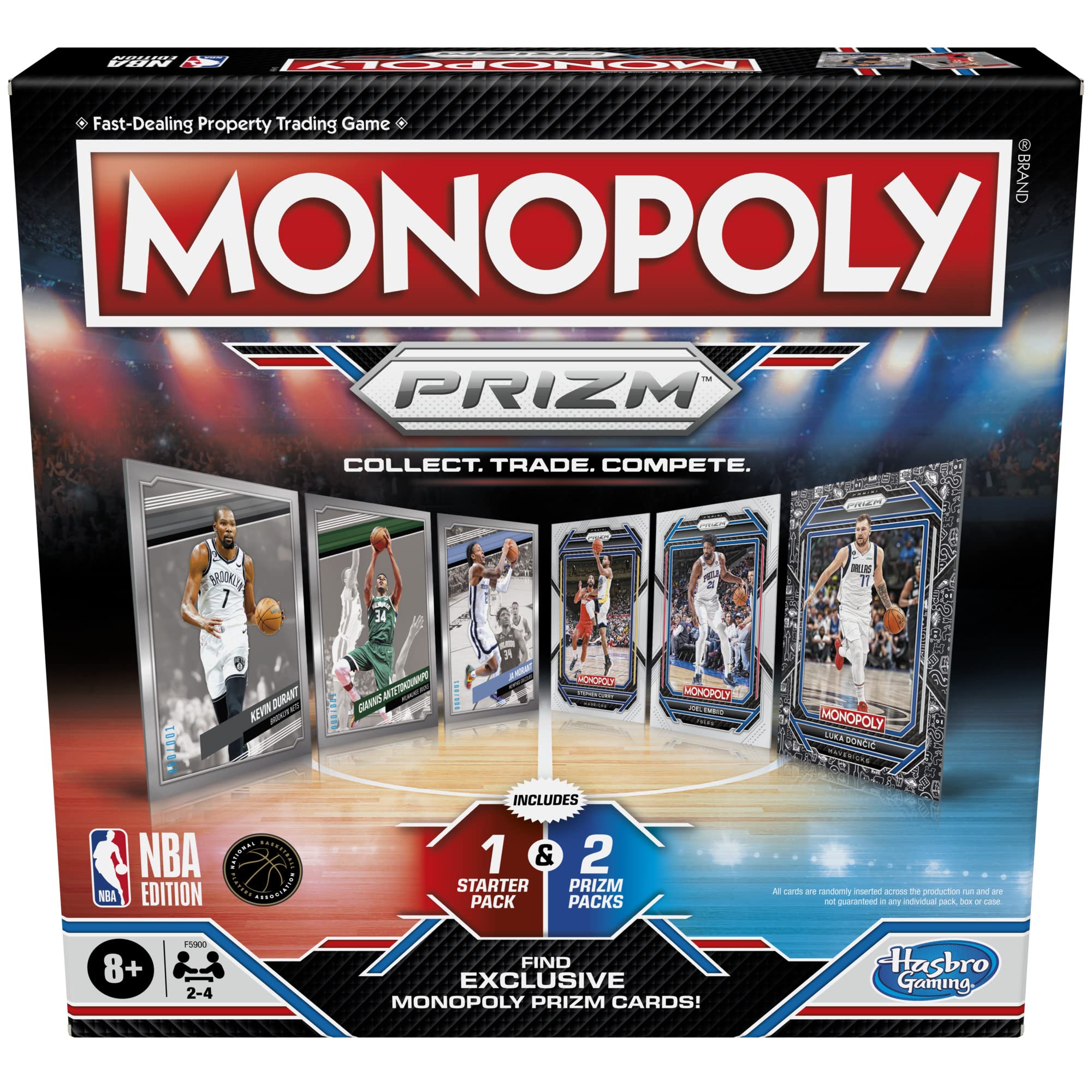 Foto 2 pulgar | Juego De Mesa Monopoly Nba Hasbro Gaming - Venta Internacional.