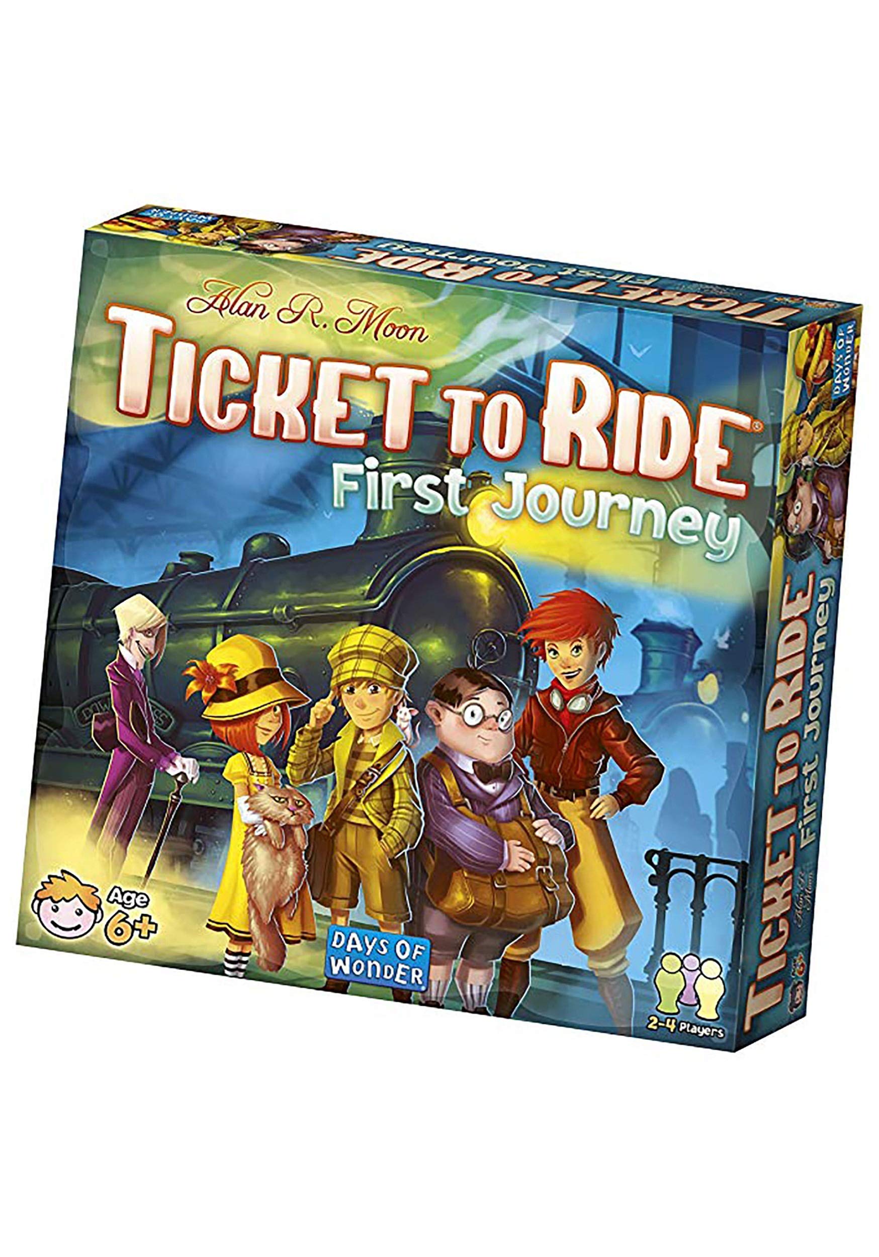 Foto 2 pulgar | Juego De Mesa Days Of Wonder Ticket To Ride First Journey - Venta Internacional.