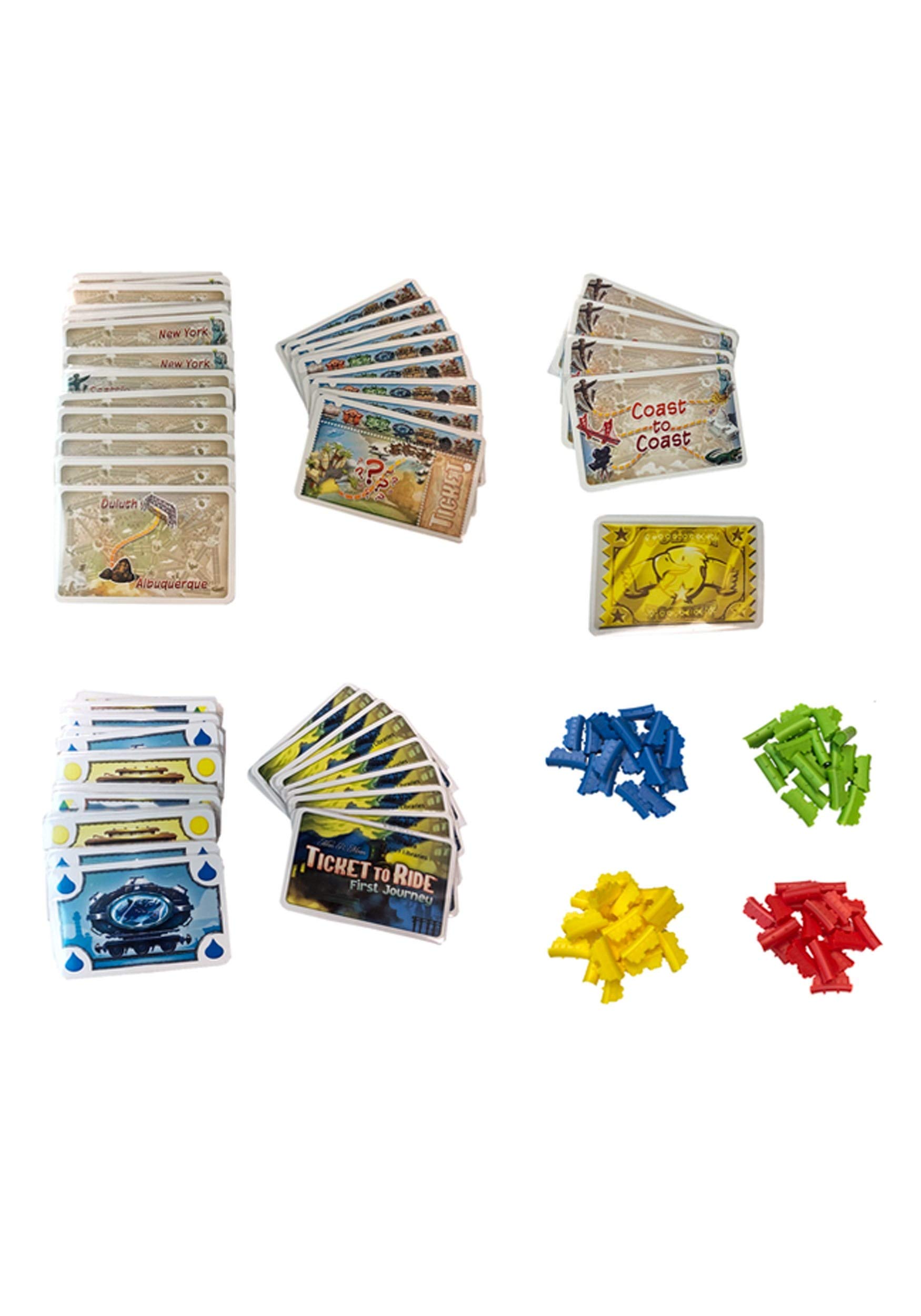 Foto 6 pulgar | Juego De Mesa Days Of Wonder Ticket To Ride First Journey - Venta Internacional.