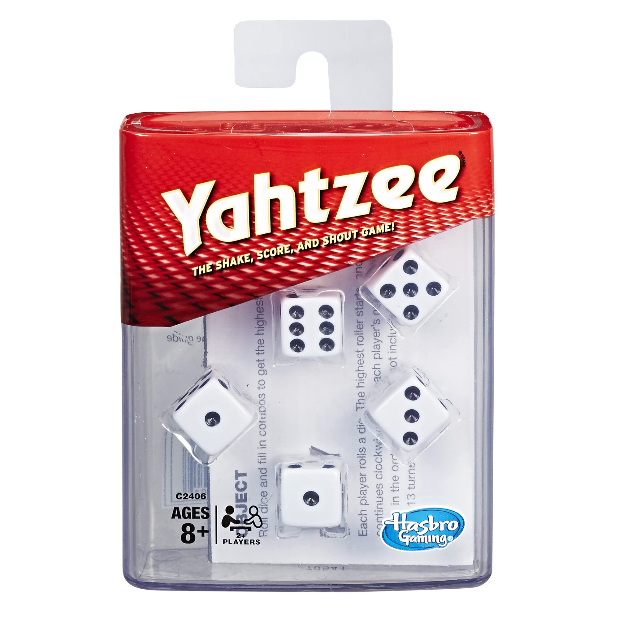 Foto 2 pulgar | Juego de Mesa Hasbro Gaming Yahtzee Fast-playing- Venta Internacional