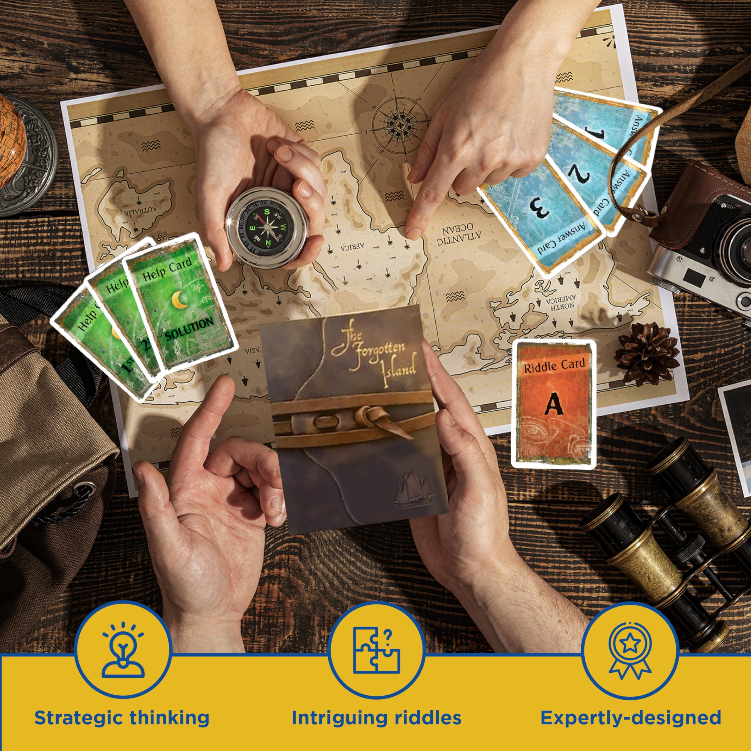 Foto 6 | Juego De Salida Thames & Kosmos Exit: La Isla Olvidada 12+ - Venta Internacional.