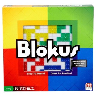 Foto 1 | Juego de Mesa Mattel Blokus Game Familiar Estrategia - Venta Internacional