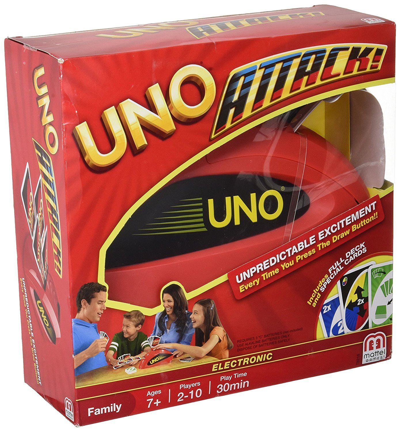 Juego de Cartas Mattel Uno Attack! - Venta Internacional