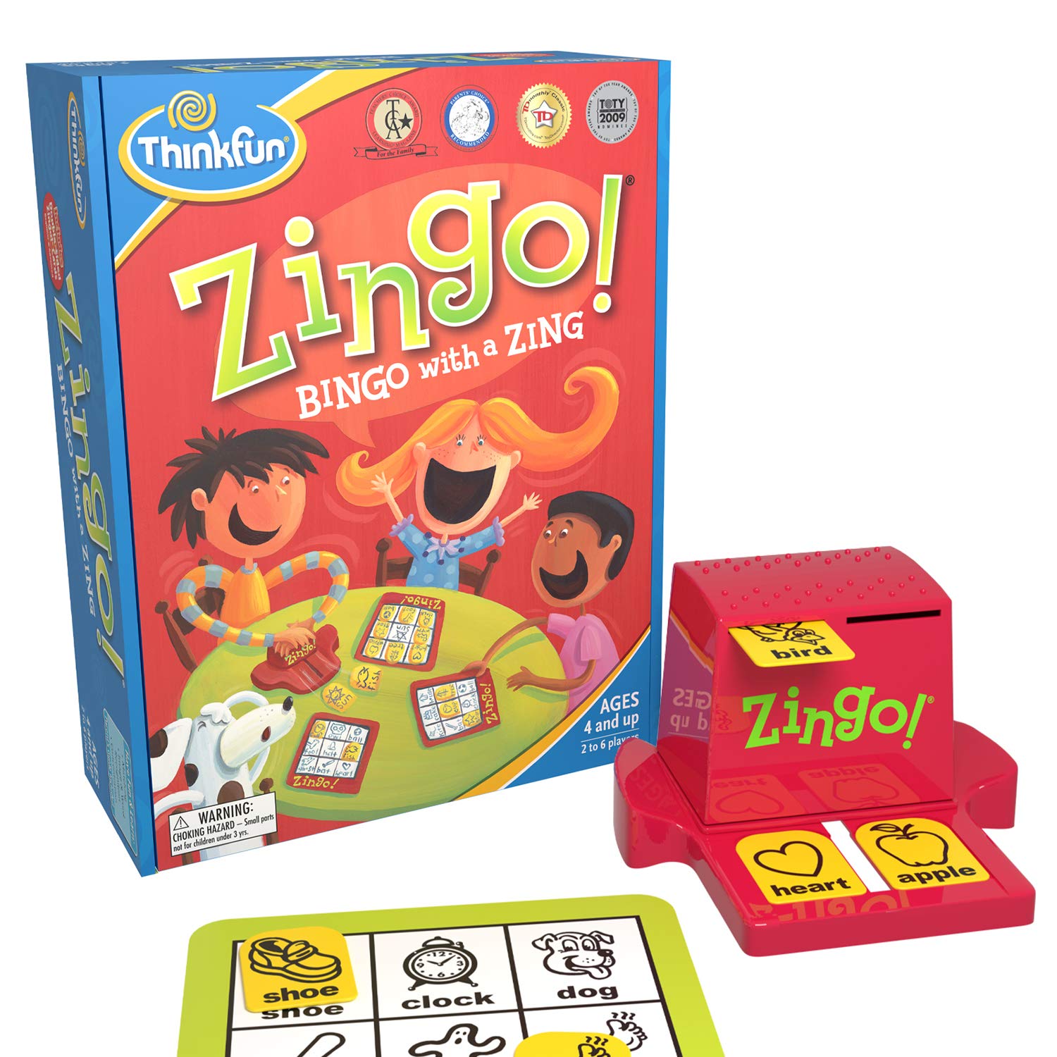 Juego de Prelectura ThinkFun Zingo Bingo Kids - Venta Internacional