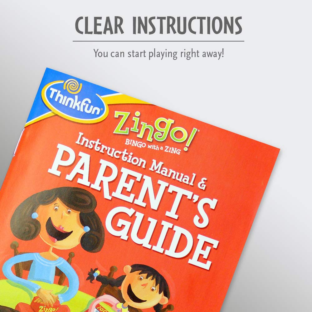 Foto 3 pulgar | Juego de Prelectura ThinkFun Zingo Bingo Kids - Venta Internacional