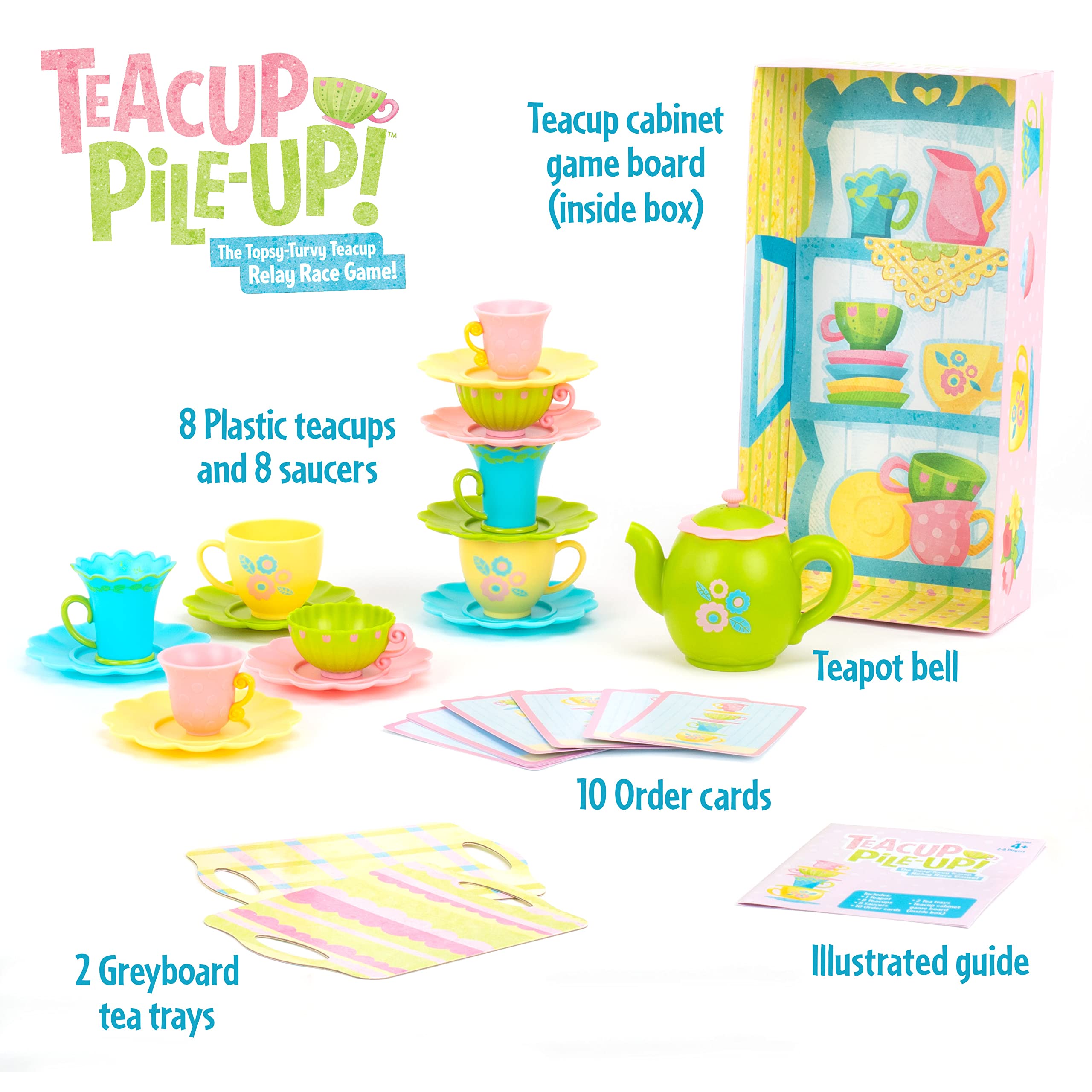 Foto 7 pulgar | Juego de Mesa Educational Insights Apilamiento de Tazas de Té - Venta Internacional