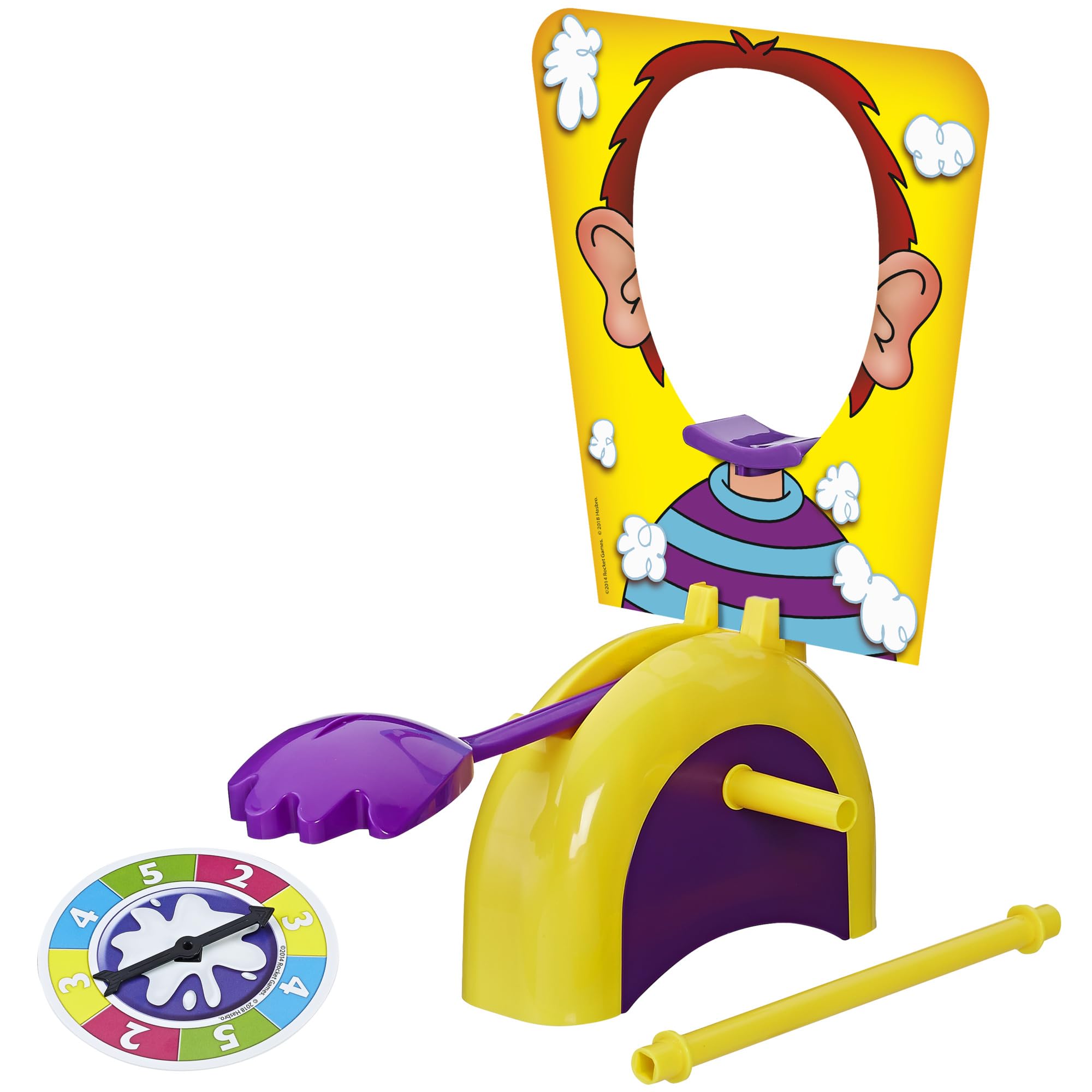 Foto 2 | Juego De Mesa Hasbro Gaming Pie Face Whipped Cream Kids 5+ - Venta Internacional.
