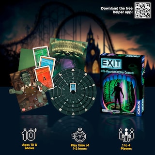 Foto 2 | Juego de Mesa Thames & Kosmos Exit: La Montaña Rusa Embrujada - Venta Internacional