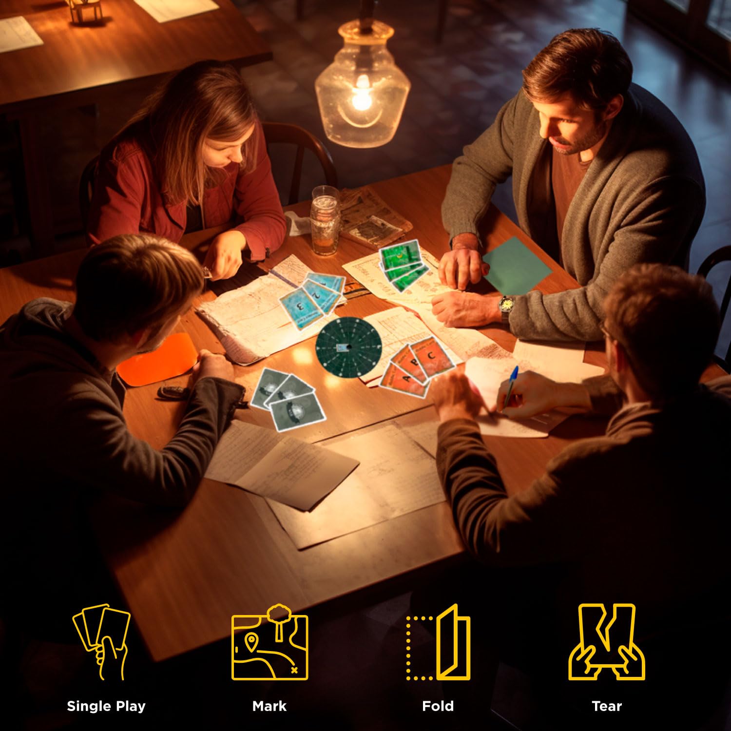Foto 5 pulgar | Juego de Mesa Thames & Kosmos Exit: La Montaña Rusa Embrujada - Venta Internacional