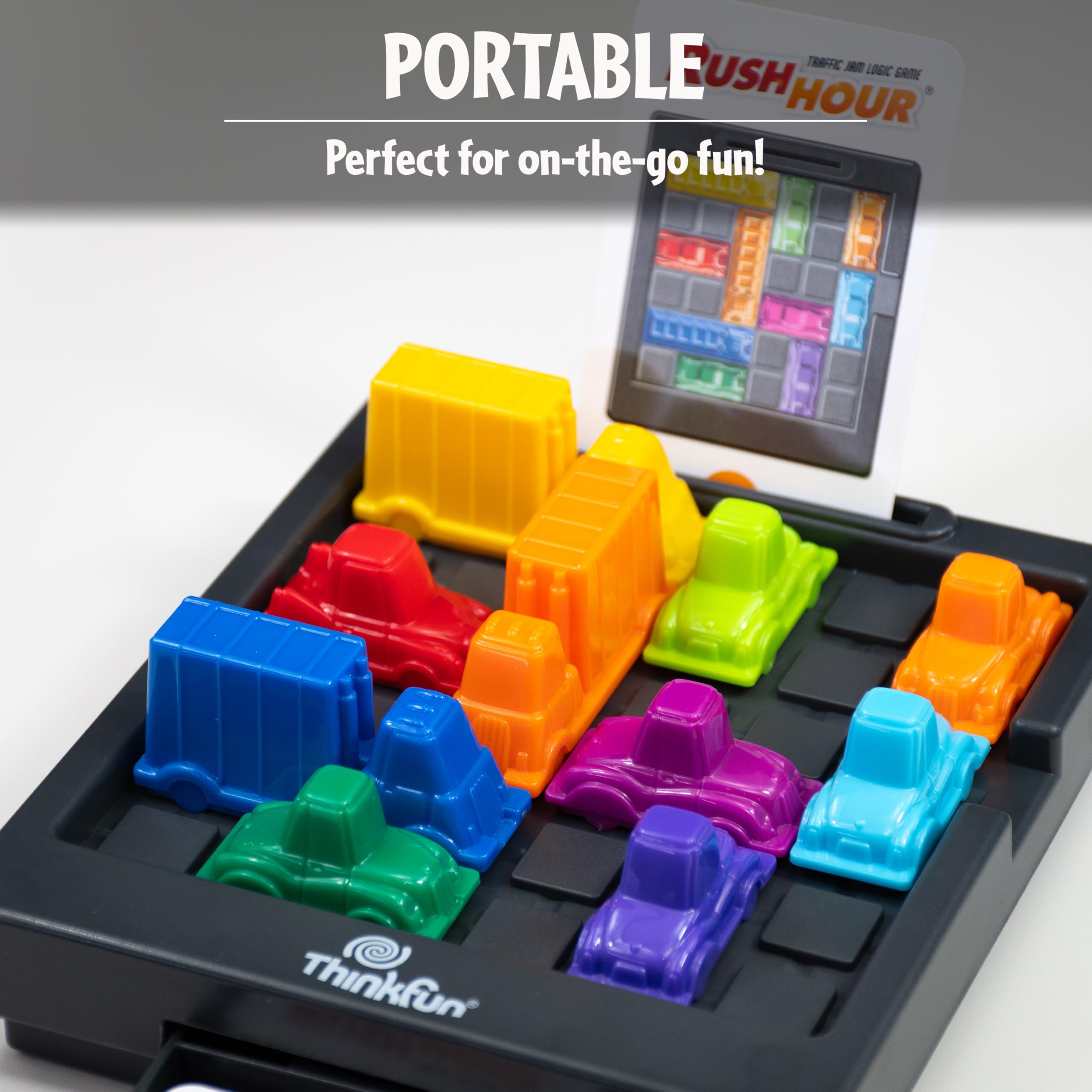 Foto 2 | Juego De Lógica Thinkfun Rush Hour Traffic Jam Para Niños Mayores De 8 Años - Venta Internacional.