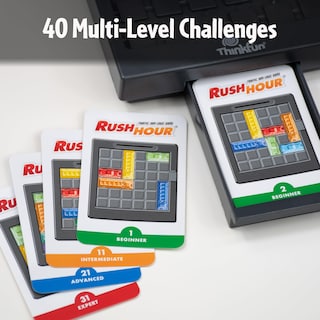 Foto 3 | Juego De Lógica Thinkfun Rush Hour Traffic Jam Para Niños Mayores De 8 Años - Venta Internacional.