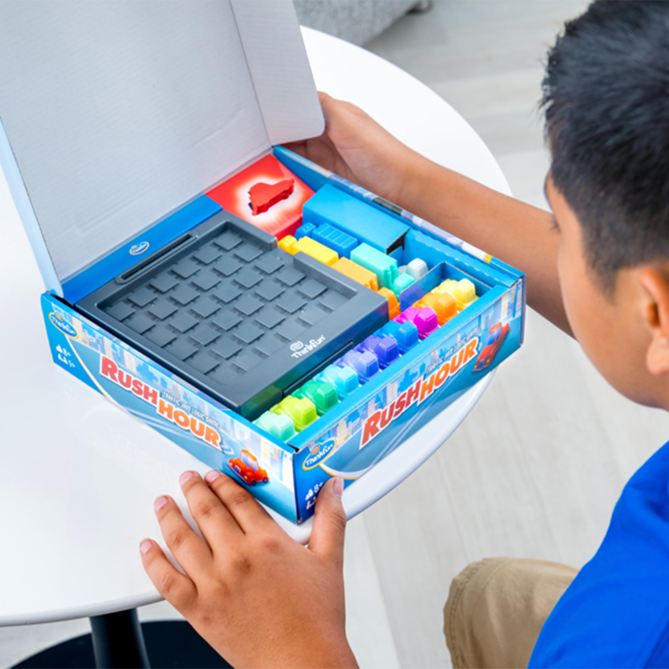 Foto 7 pulgar | Juego De Lógica Thinkfun Rush Hour Traffic Jam Para Niños Mayores De 8 Años - Venta Internacional.