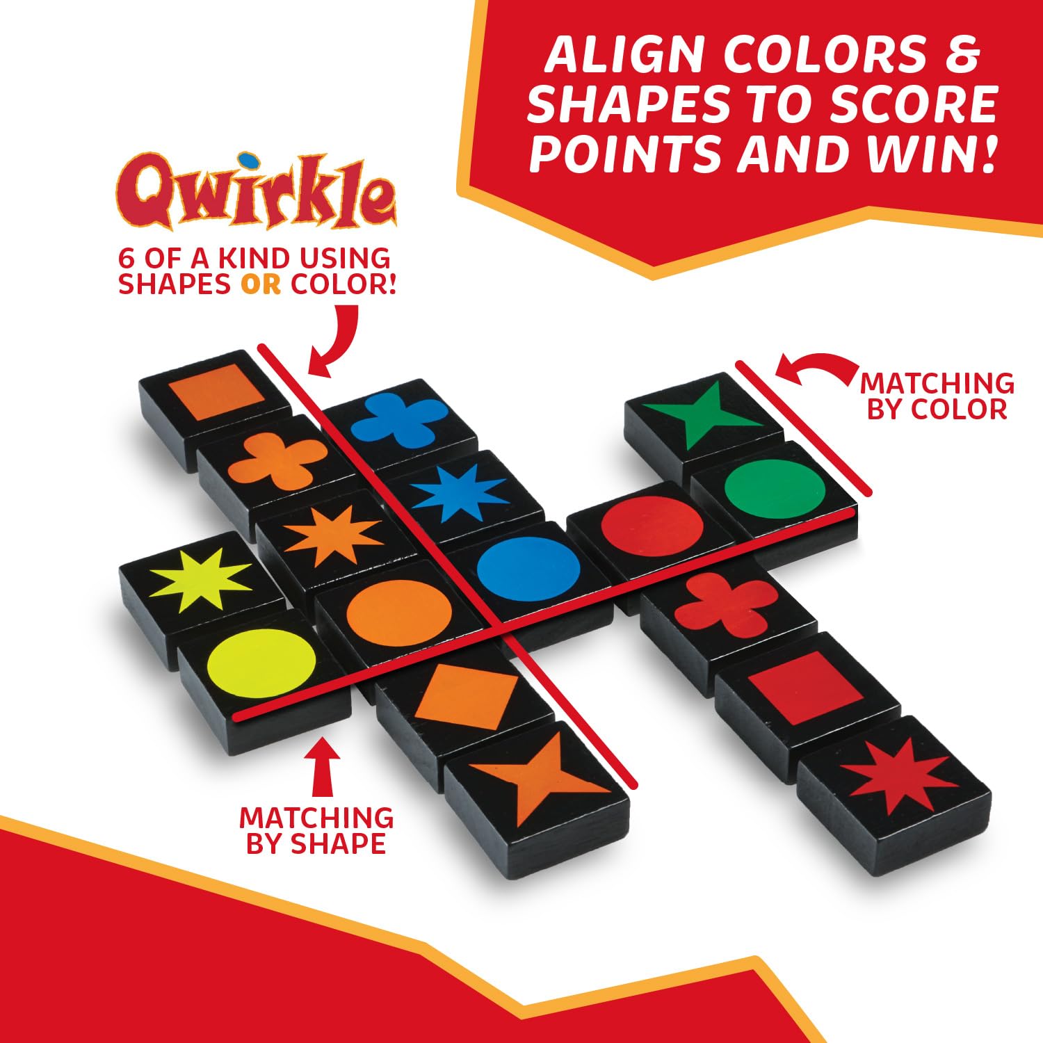 Foto 4 pulgar | Juego De Mesa Mindware Qwirkle Deluxe Edition Con Bandejas Para Mayores De 6 Años - Venta Internacional.