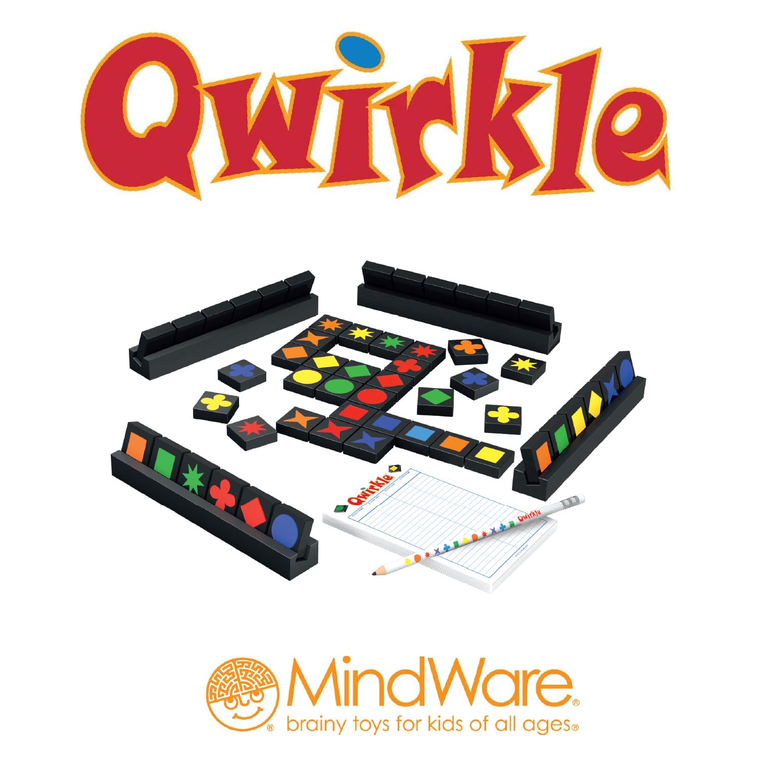 Foto 8 pulgar | Juego De Mesa Mindware Qwirkle Deluxe Edition Con Bandejas Para Mayores De 6 Años - Venta Internacional.