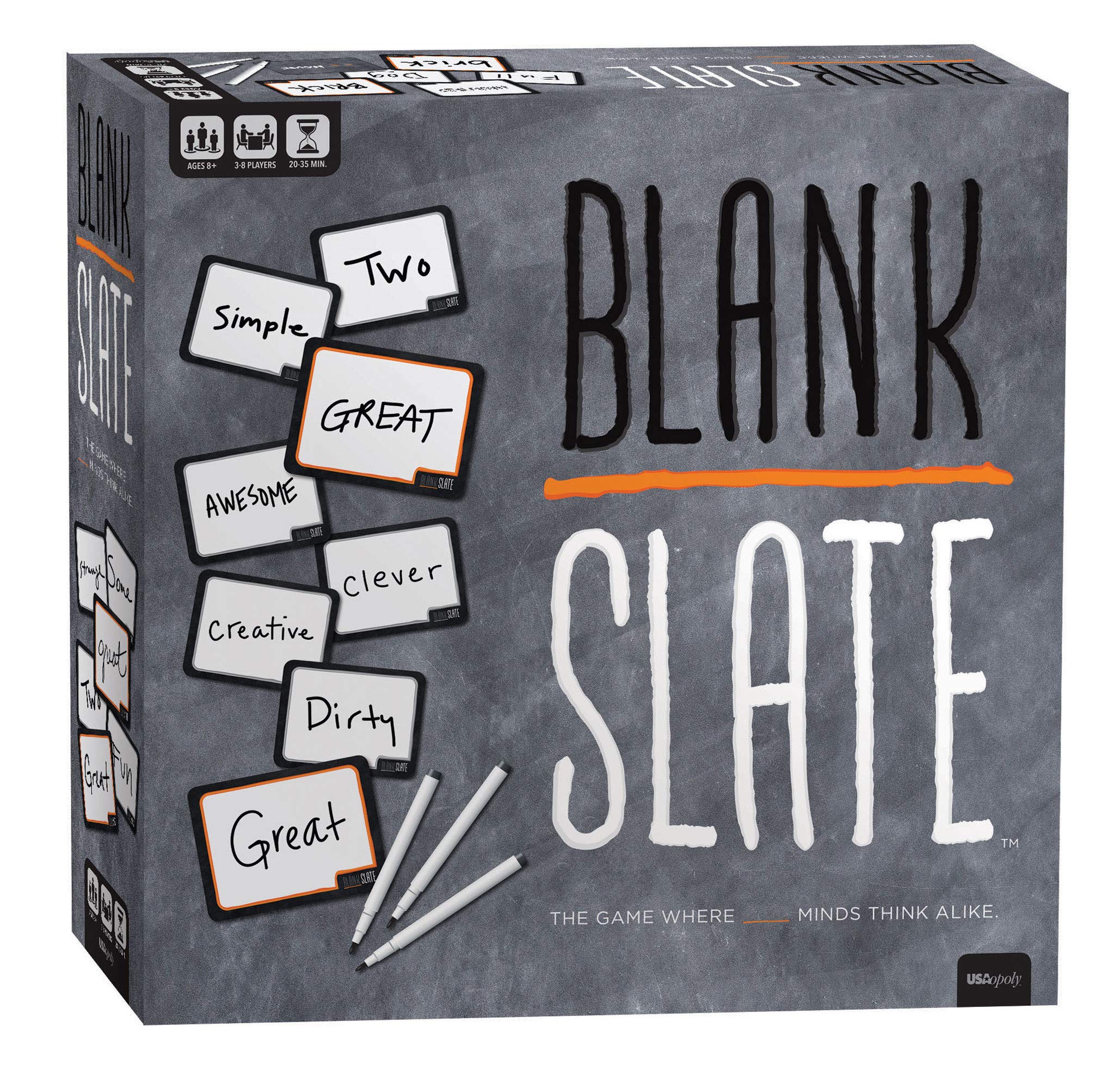 Foto 2 pulgar | Juego De Mesa Usaopoly Blank Slate Word Association De 3 A 8 Jugadores - Venta Internacional.