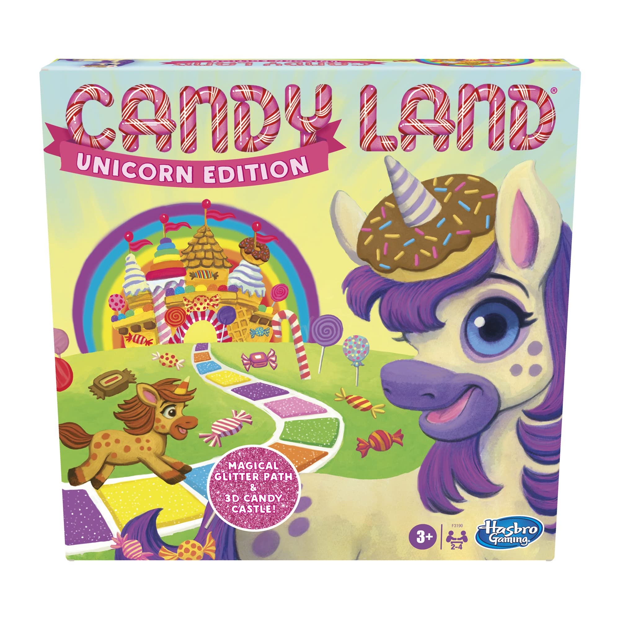 Foto 2 pulgar | Juego De Mesa Hasbro Gaming Candy Land Unicorn Edition De Más De 3 Años - Venta Internacional.