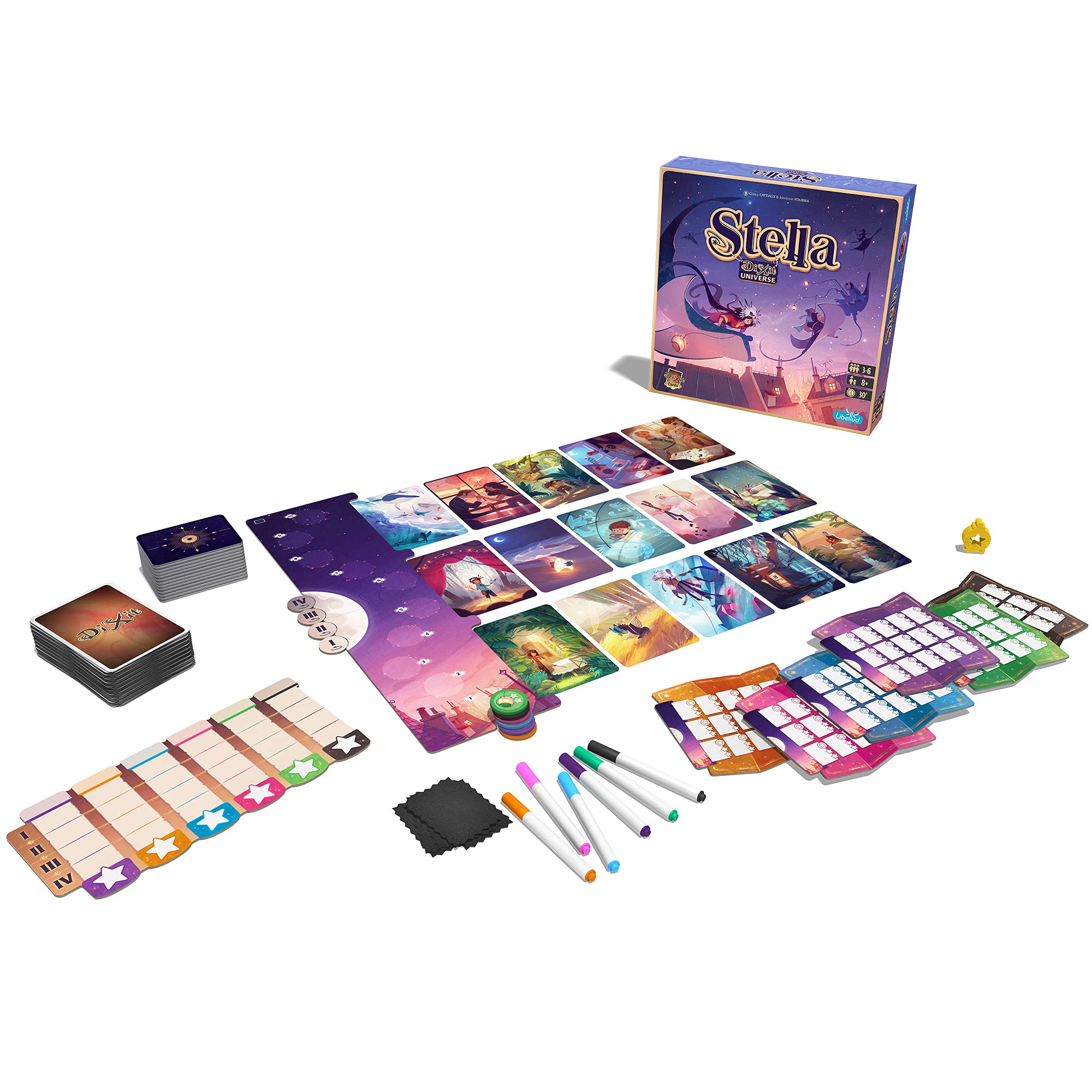 Foto 3 pulgar | Juego De Mesa Libellud Stella: Dixit Universe Para 8 O Más De 3 A 6 Jugadores - Venta Internacional.