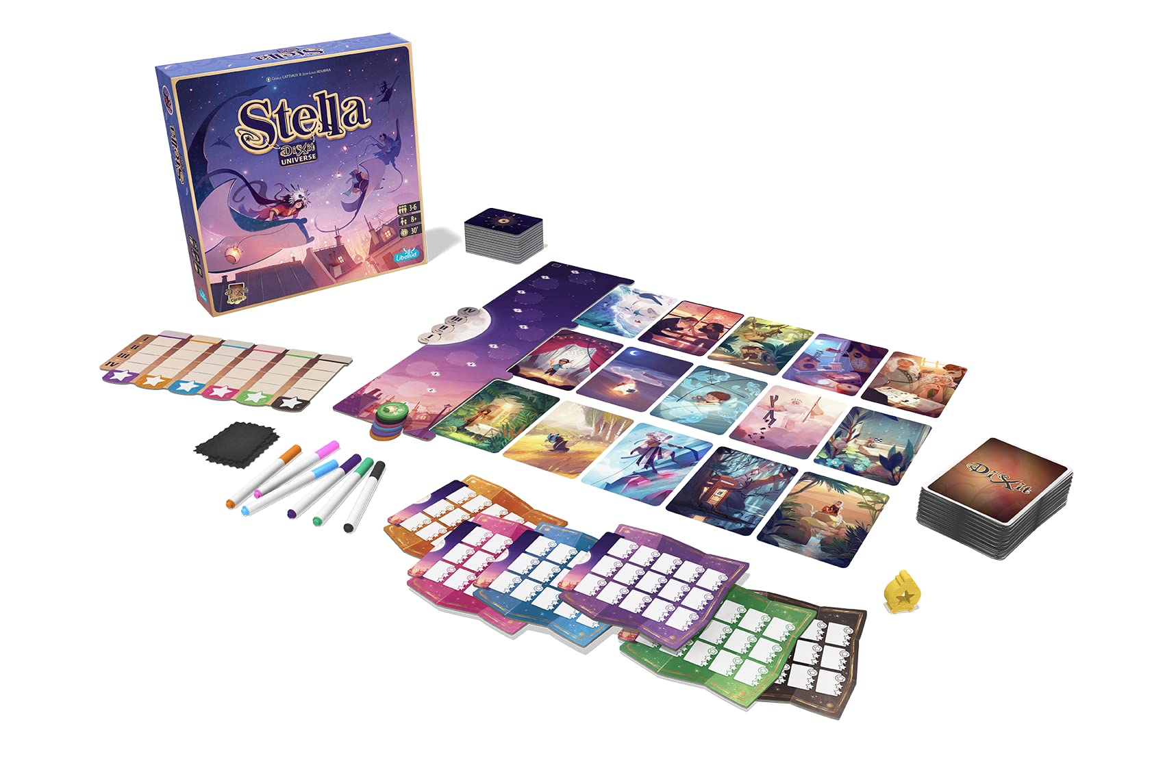 Foto 5 pulgar | Juego De Mesa Libellud Stella: Dixit Universe Para 8 O Más De 3 A 6 Jugadores - Venta Internacional.