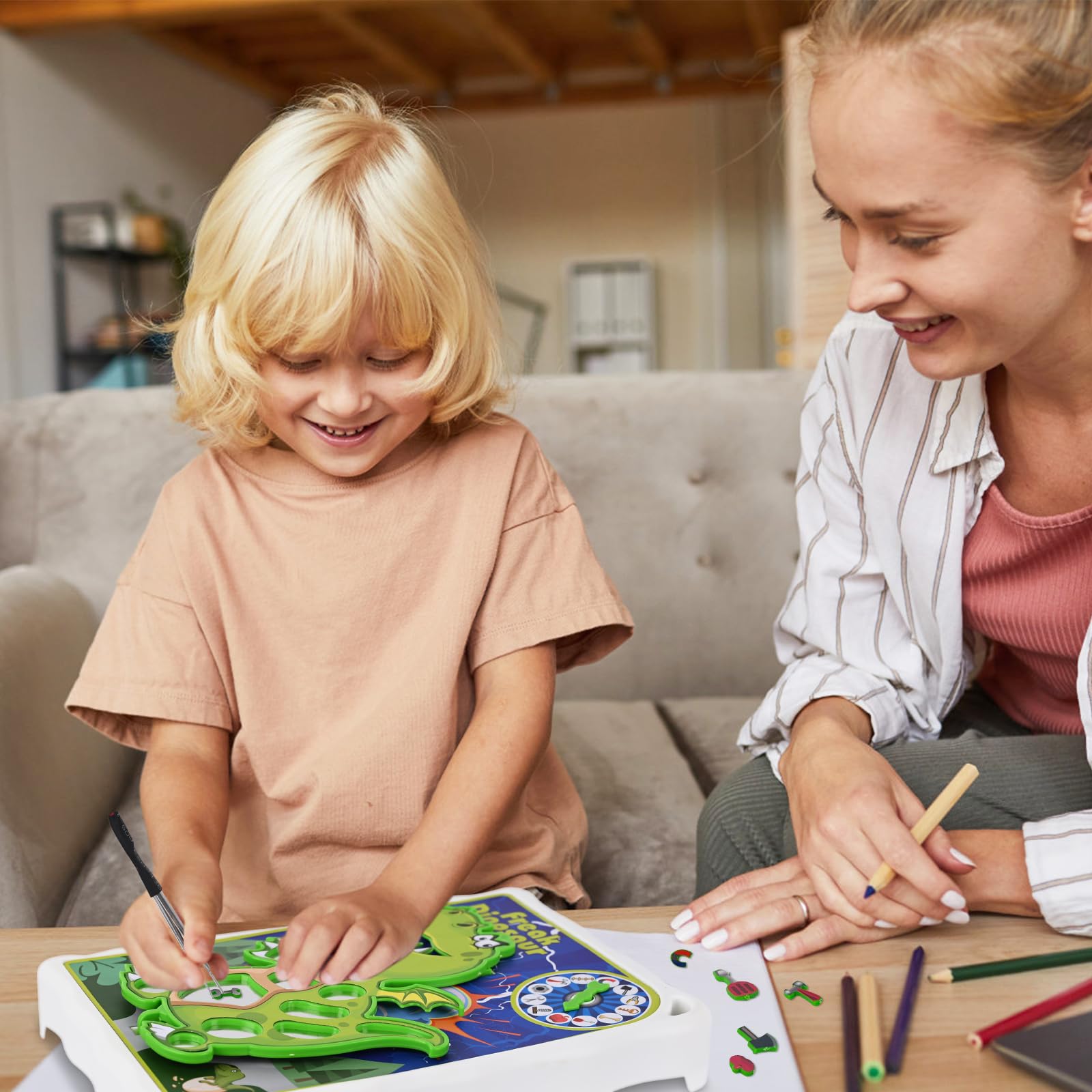 Foto 7 pulgar | Juego De Mesa Talgic Dinosaur Operation Para Niños De 3 A 8 Años Con Pinzas - Venta Internacional.