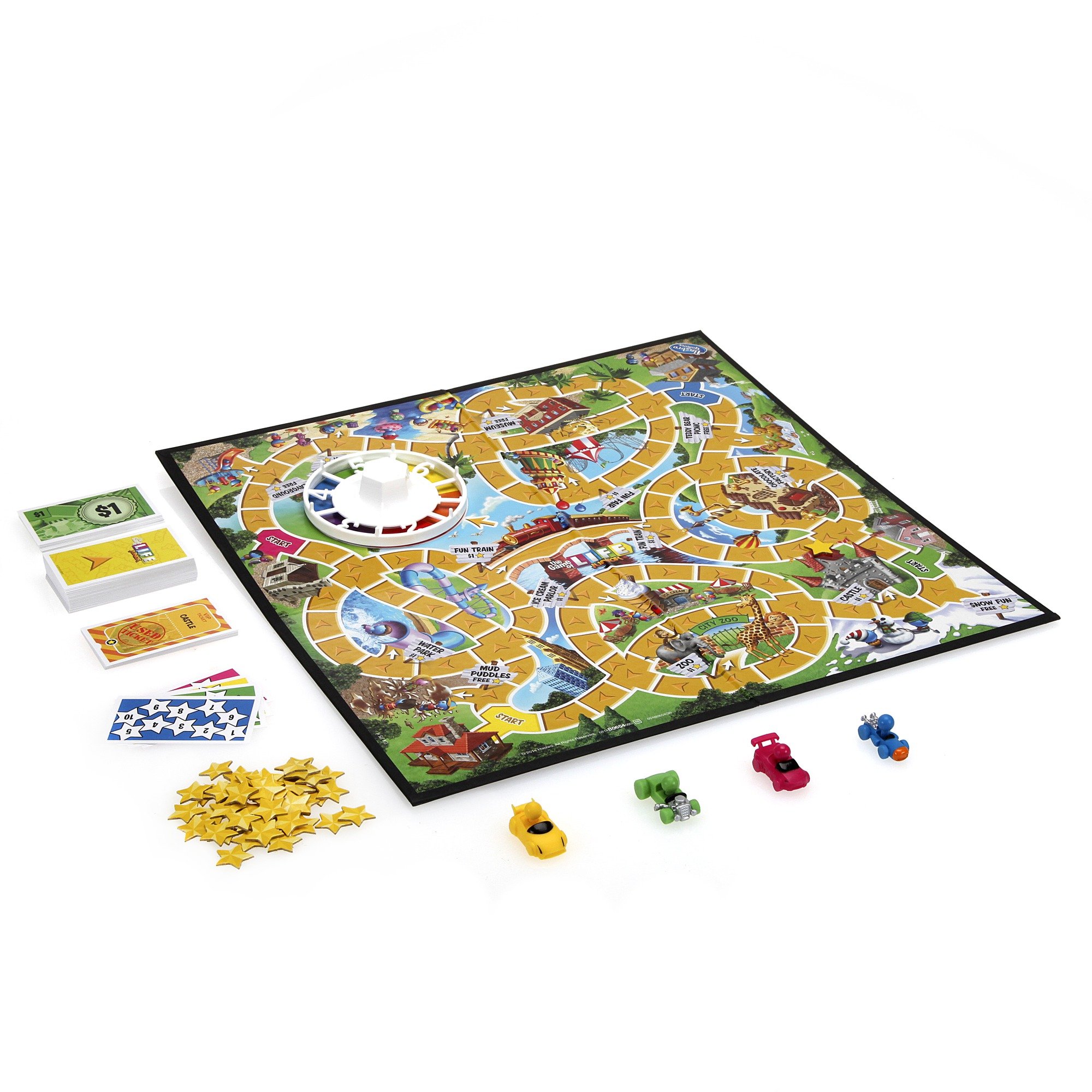 Foto 3 pulgar | Juego De Mesa Hasbro Gaming The Game Of Life Junior Con Accesorios - Venta Internacional.