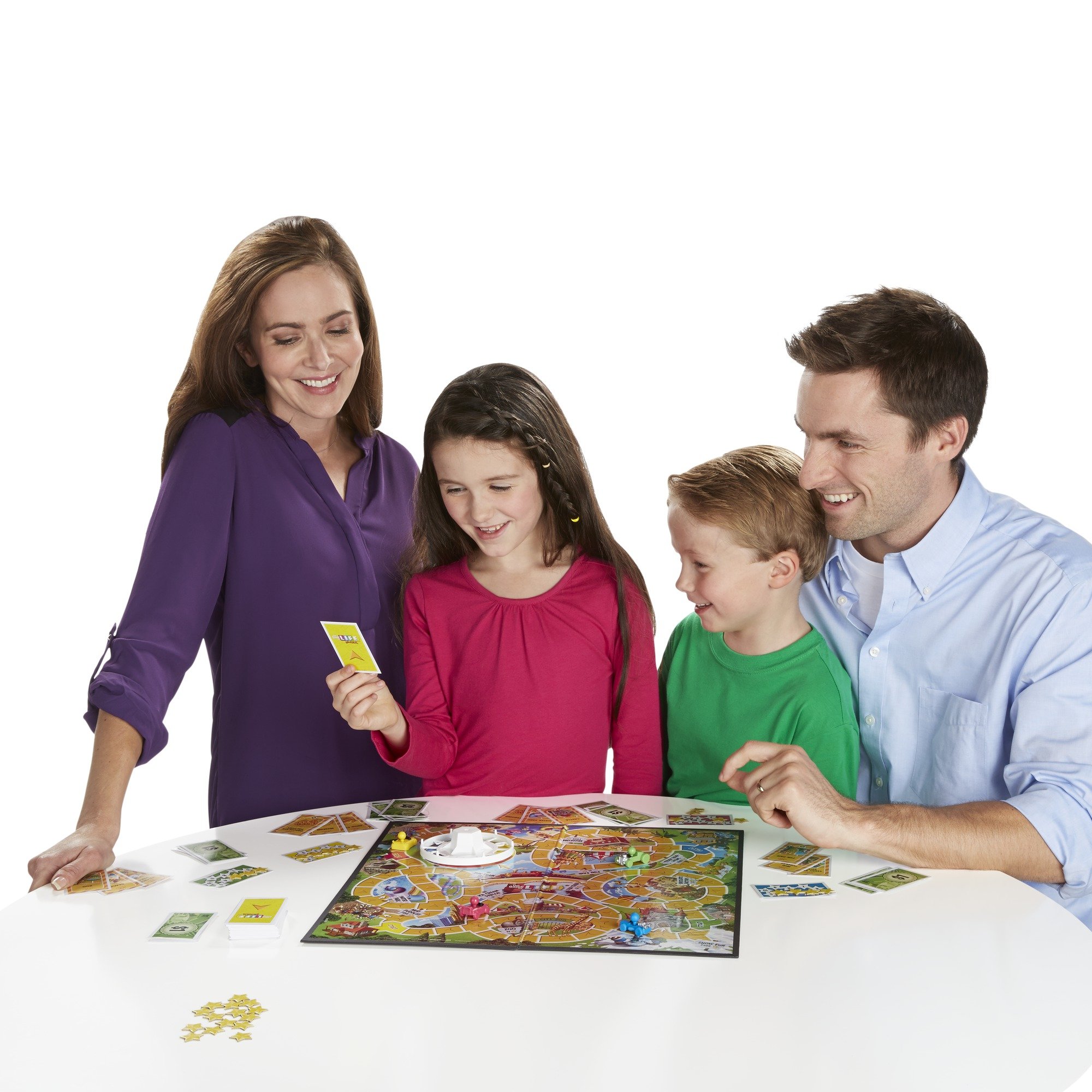 Foto 5 pulgar | Juego De Mesa Hasbro Gaming The Game Of Life Junior Con Accesorios - Venta Internacional.