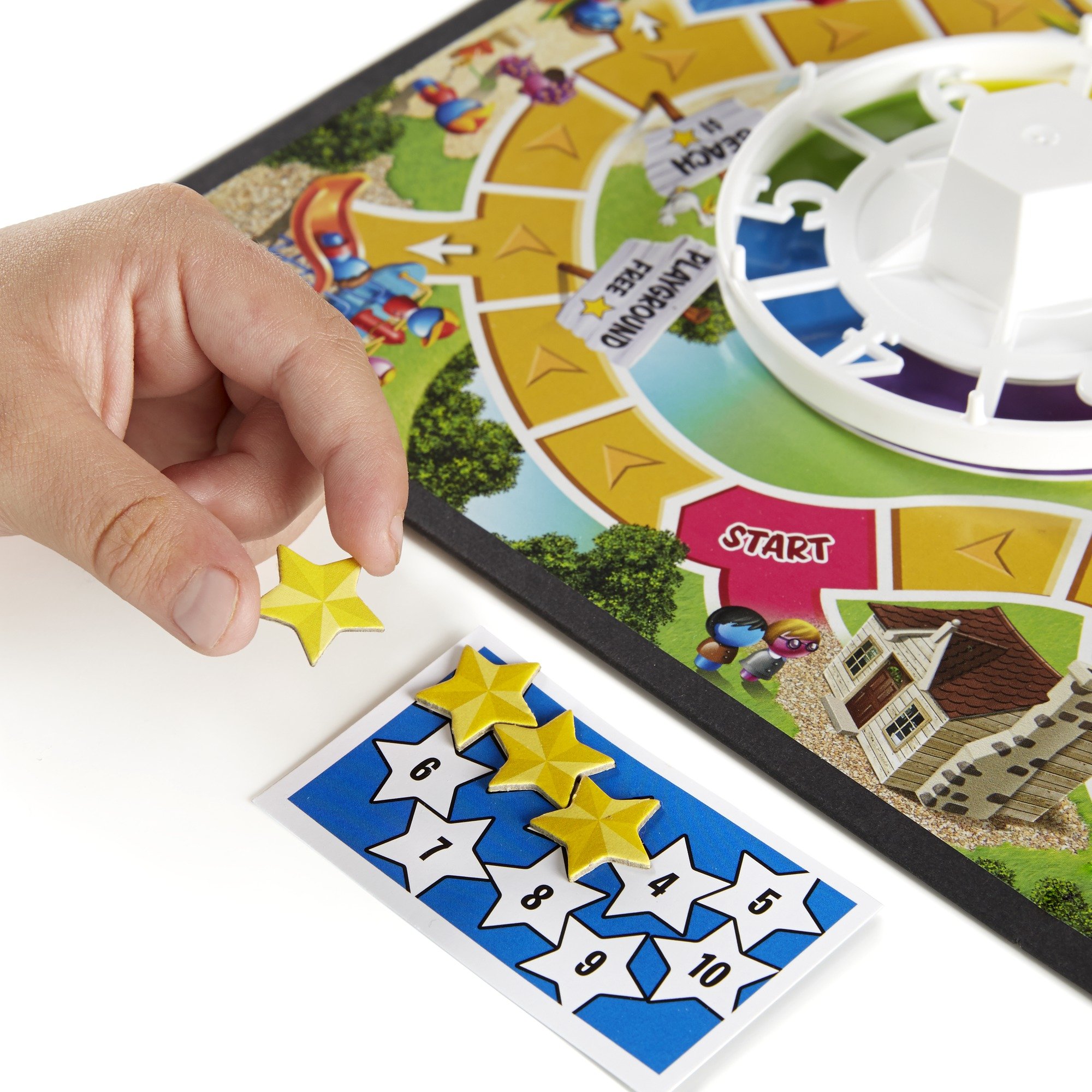 Foto 7 pulgar | Juego De Mesa Hasbro Gaming The Game Of Life Junior Con Accesorios - Venta Internacional.