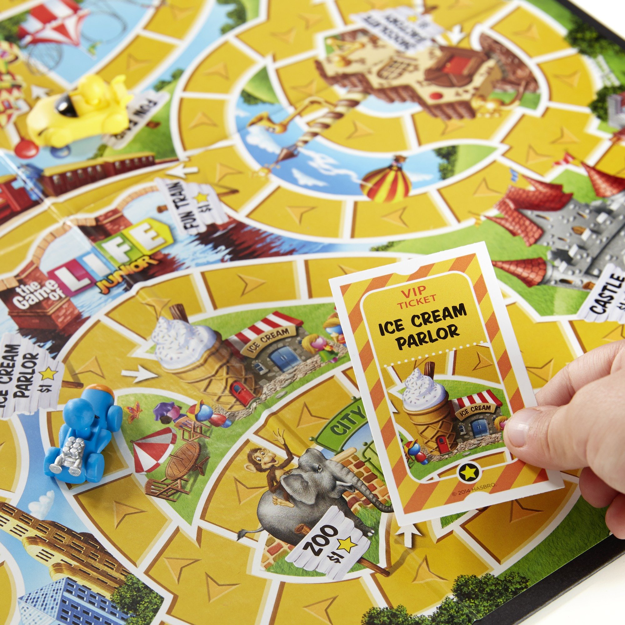 Foto 8 pulgar | Juego De Mesa Hasbro Gaming The Game Of Life Junior Con Accesorios - Venta Internacional.