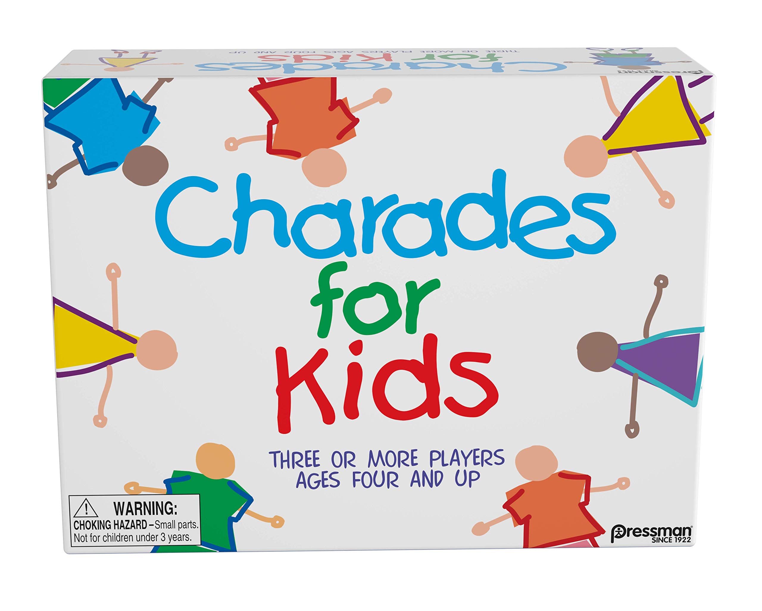 Foto 2 pulgar | Charades Game Pressman Charades Para Niños, Juego Familiar Para Mayores De 5 Años - Venta Internacional.