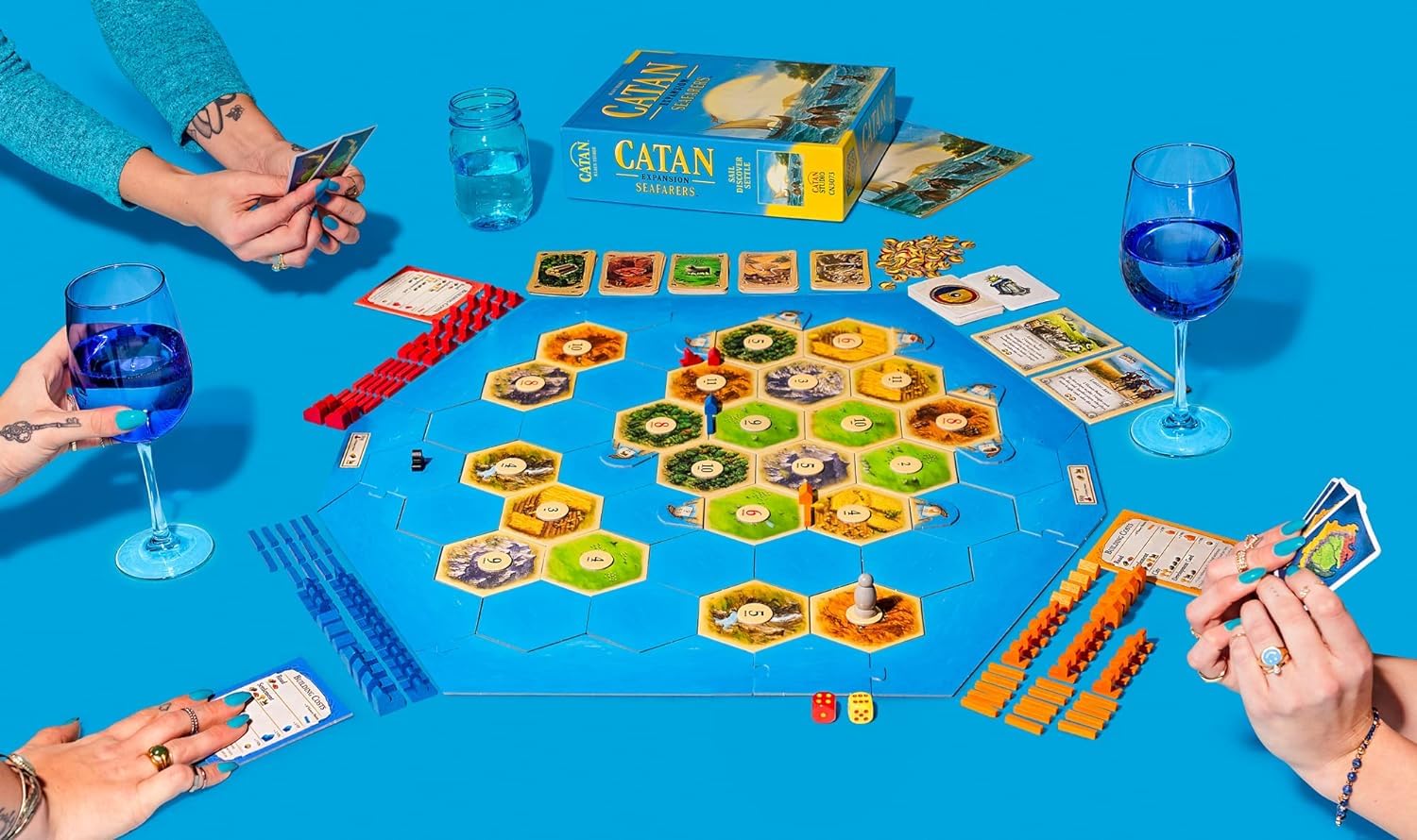 Foto 4 pulgar | Expansión De Juegos De Mesa Catan Seafarers Explore Settle Conquer - Venta Internacional.