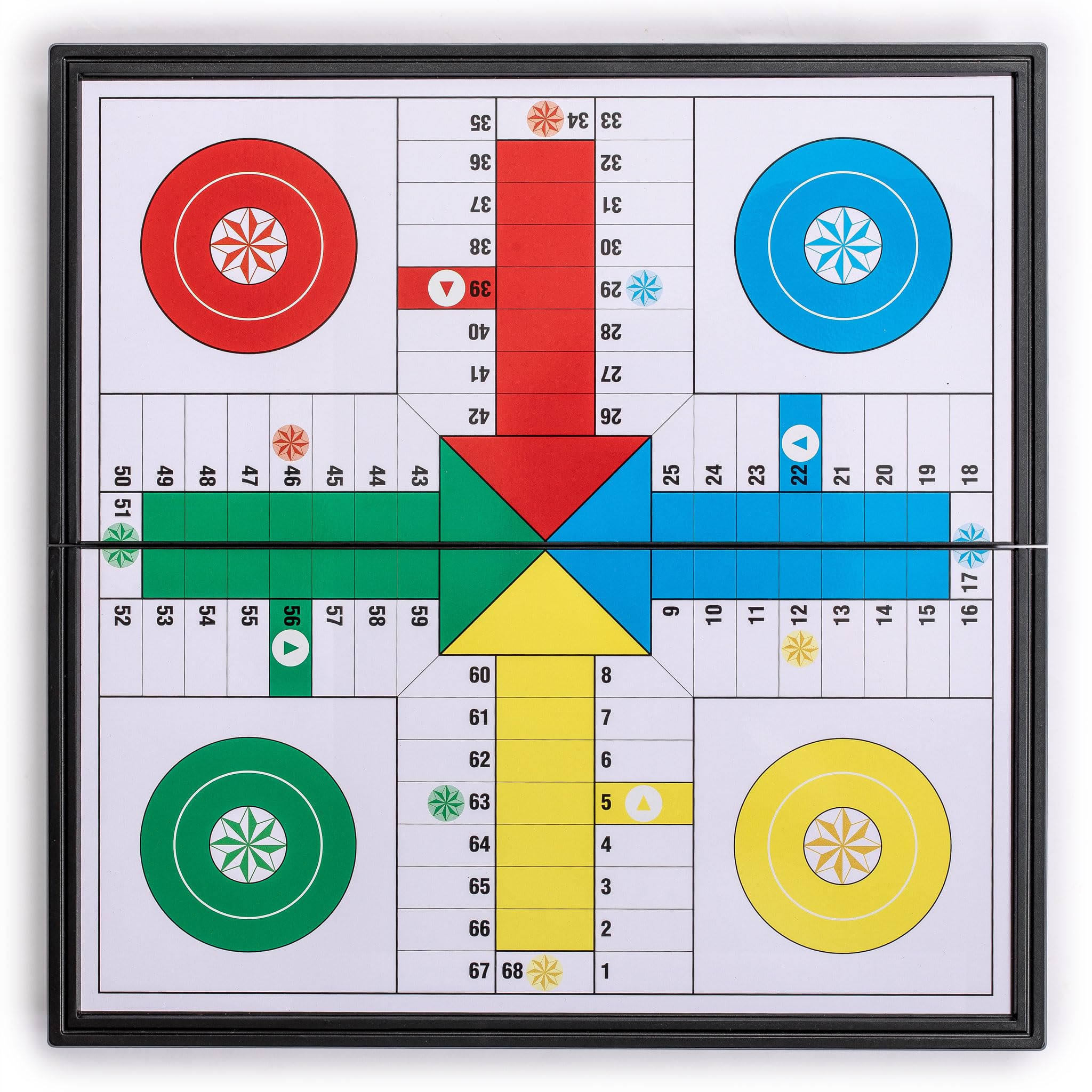 Foto 2 | Juego De Mesa Yellow Mountain Imports Ludo Magnetic Plegable - Venta Internacional.