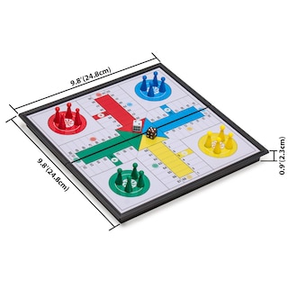 Foto 3 | Juego De Mesa Yellow Mountain Imports Ludo Magnetic Plegable - Venta Internacional.