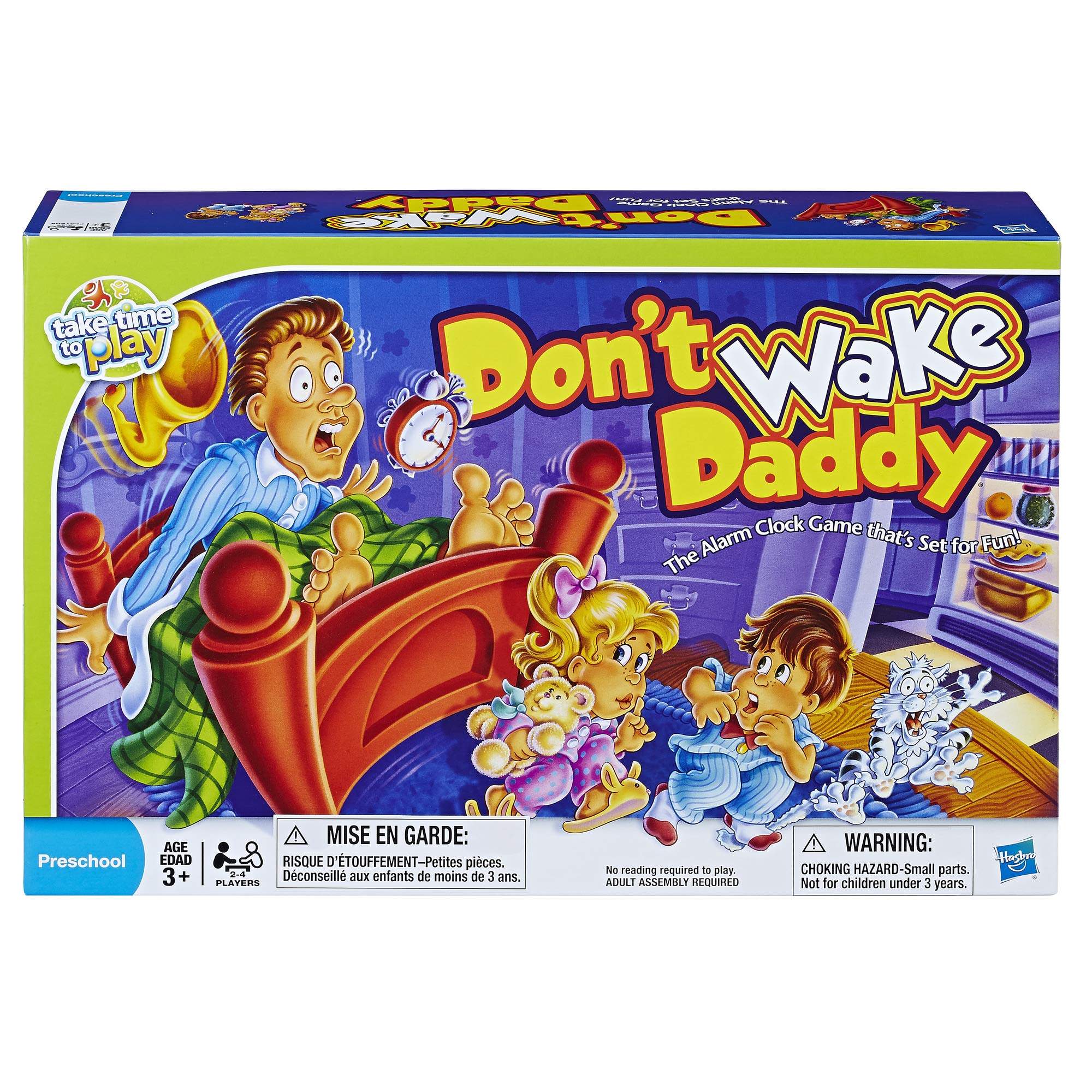 Foto 2 pulgar | Juego De Mesa Hasbro Gaming Don't Wake Daddy Kids 3+ Years - Venta Internacional.