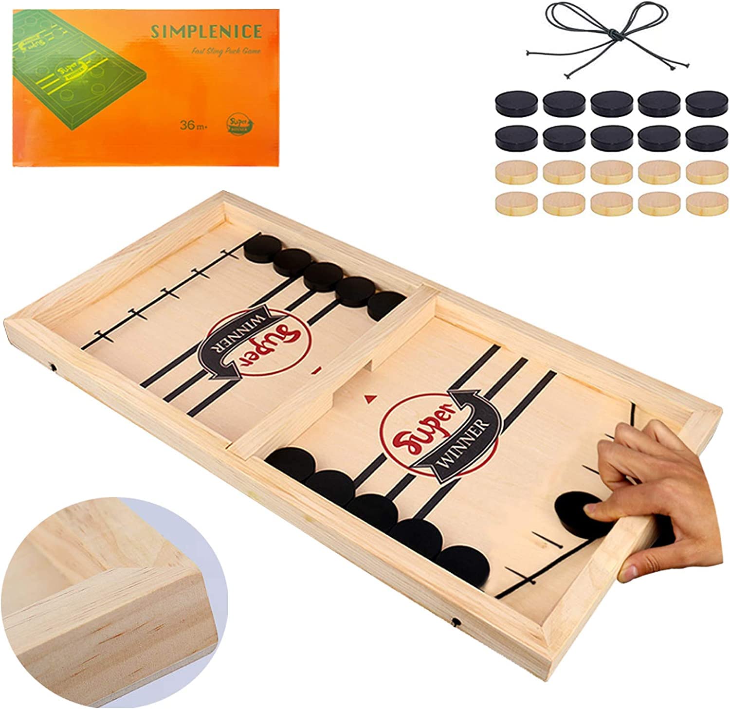 Foto 2 pulgar | Juego Fast Sling Puck Simplenice Para Niños Y Adultos - Venta Internacional.